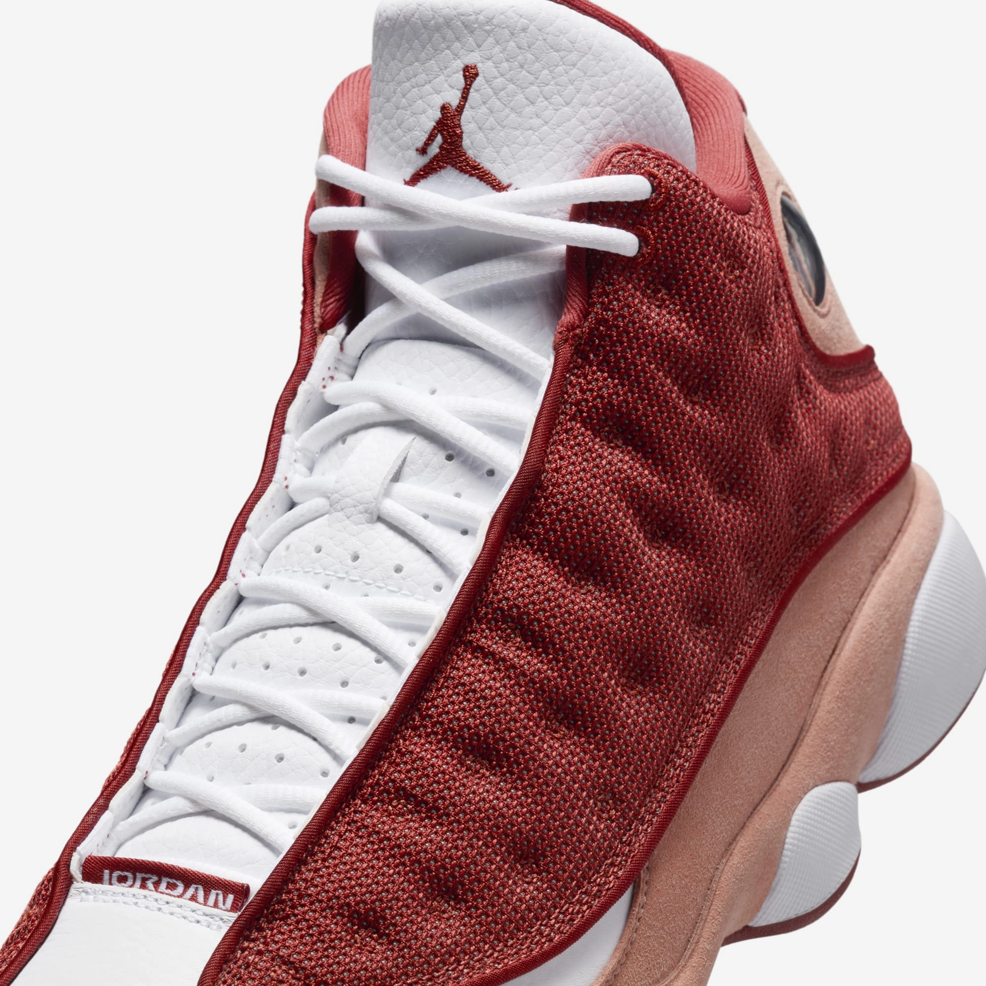 (Men's) Air Jordan 13 Retro 'Dune Red' (2024) DJ5982-601 Air Jordan 13 Bold Sole Basketball Shoes