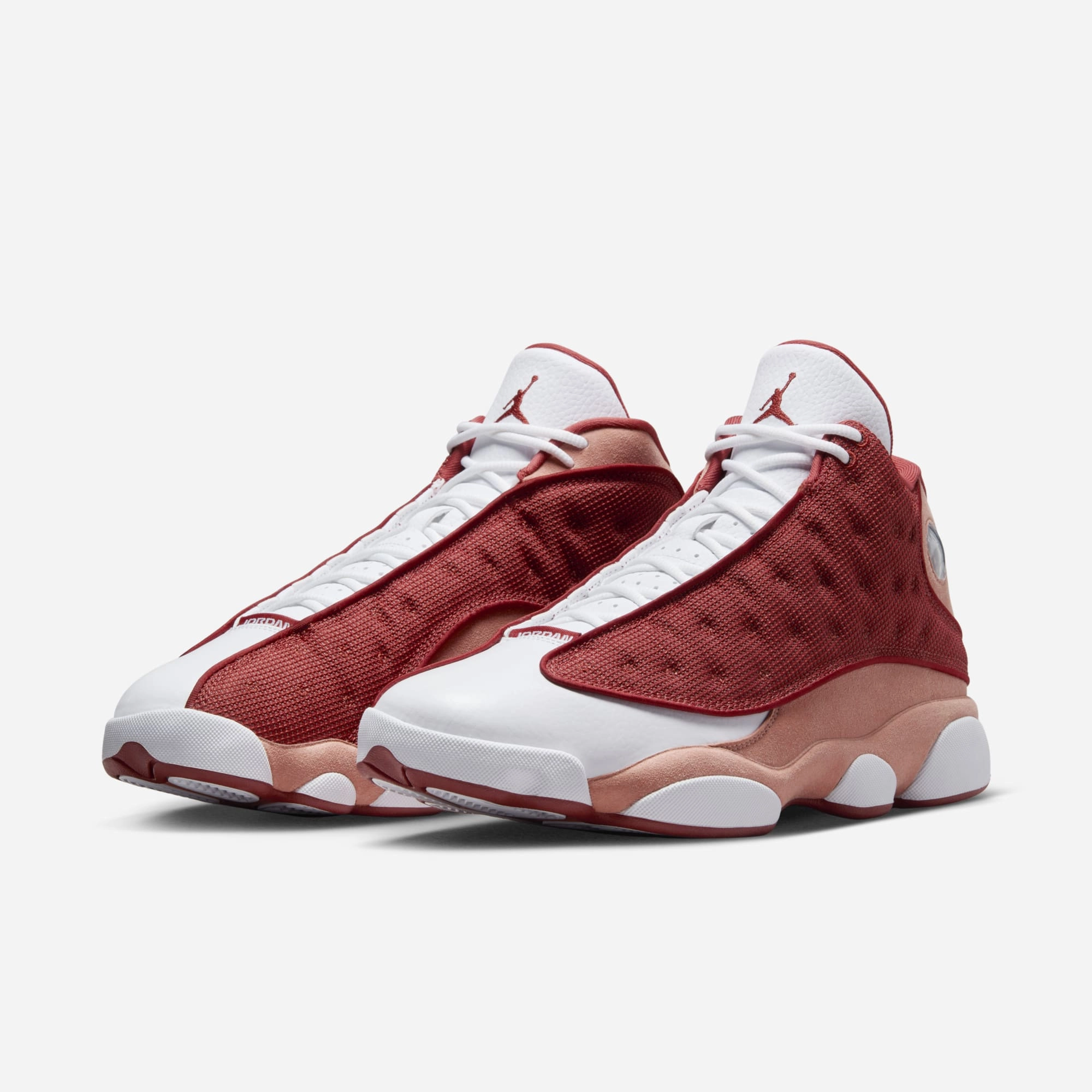 (Men's) Air Jordan 13 Retro 'Dune Red' (2024) DJ5982-601 Air Jordan 13 Bold Sole Basketball Shoes