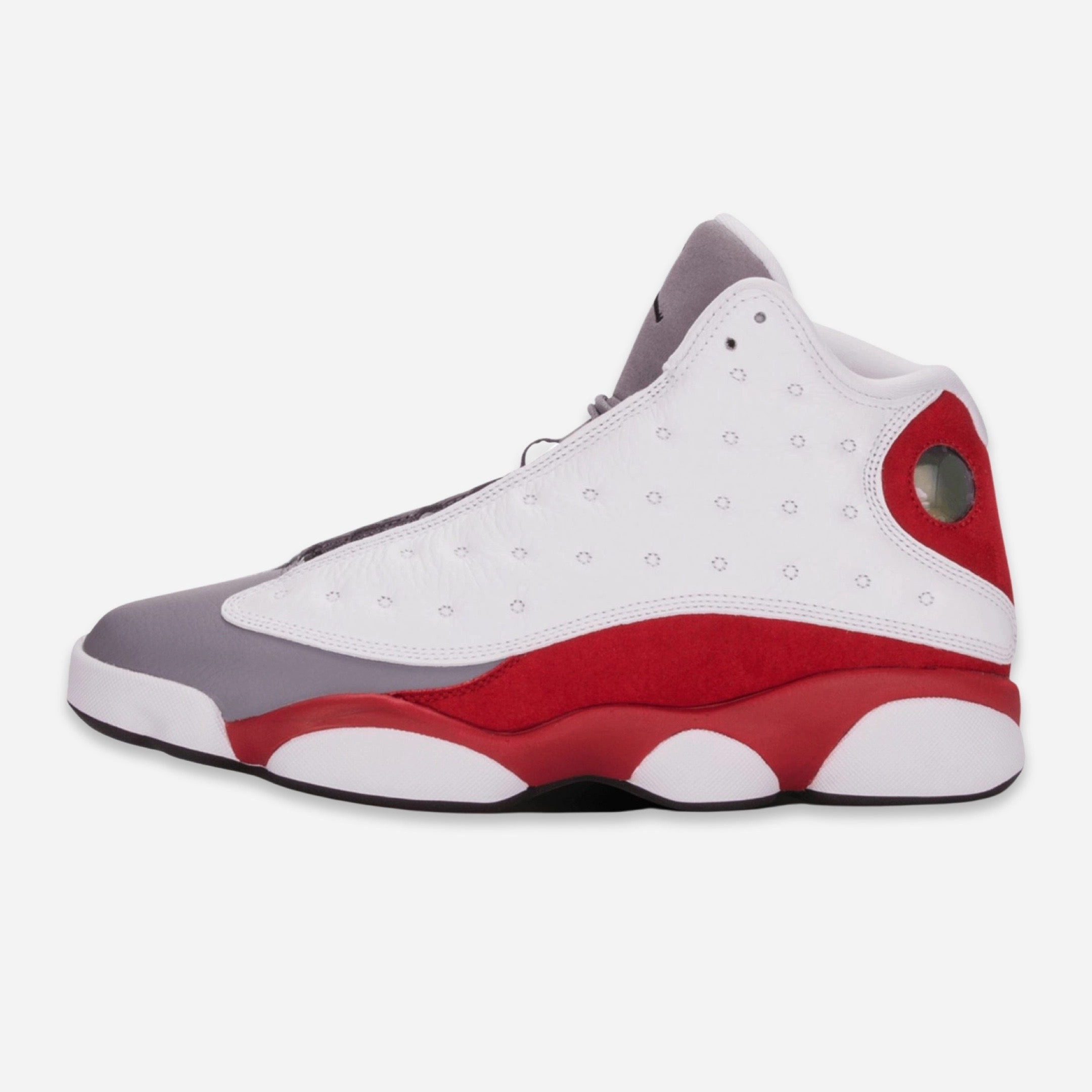 (Men's) Air Jordan 13 Retro 'Grey Toe' (2014) 414571-126 Air Jordan 13 shoes with bold midsole design
