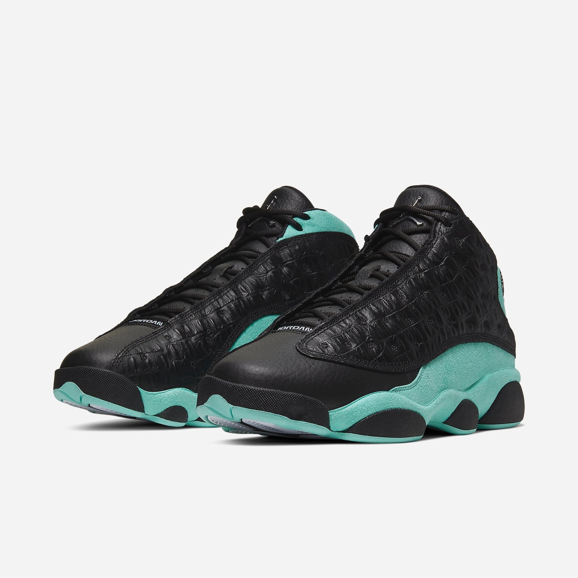 (Men's) Air Jordan 13 Retro 'Island Green' (2019) 414571-030 Air Jordan 13 Bold Sole Basketball Shoes