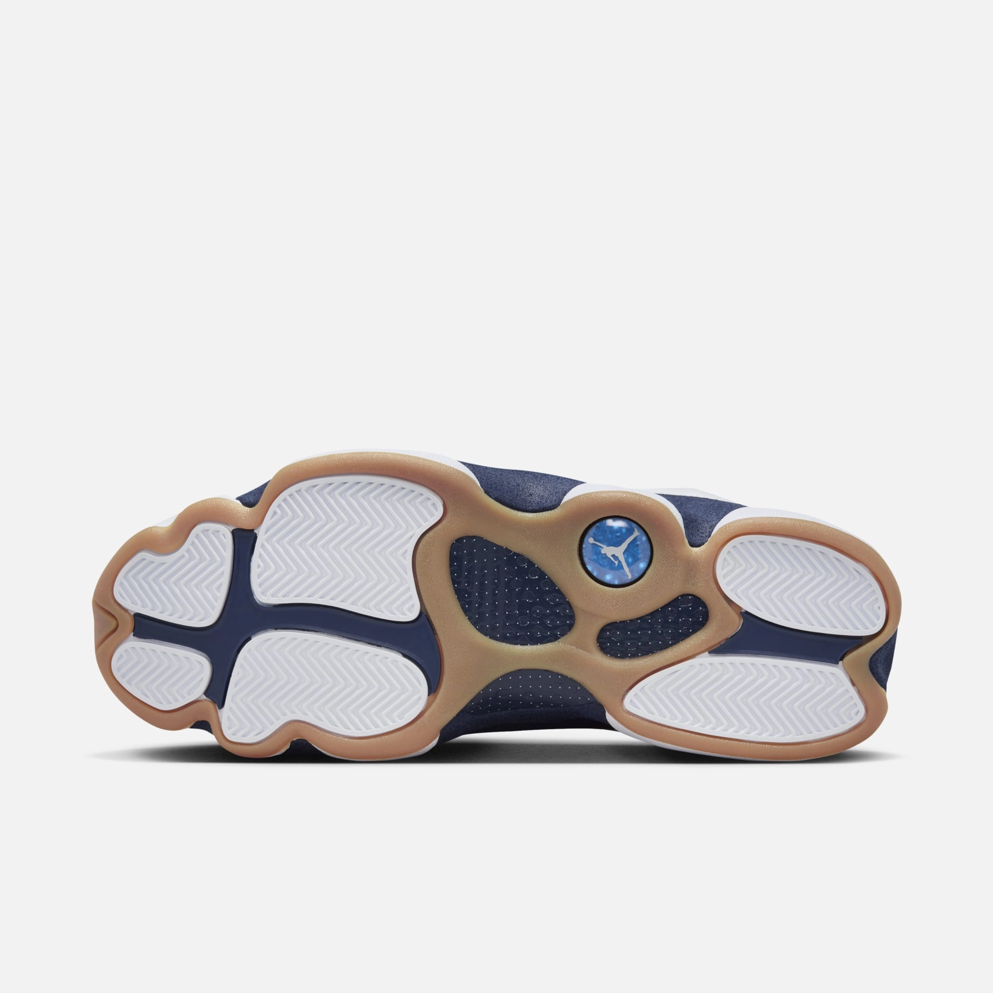 (Men's) Air Jordan 13 Retro 'Midnight Navy' (2024) 414571-140 Air Jordan 13 Bold Sole Basketball Shoes