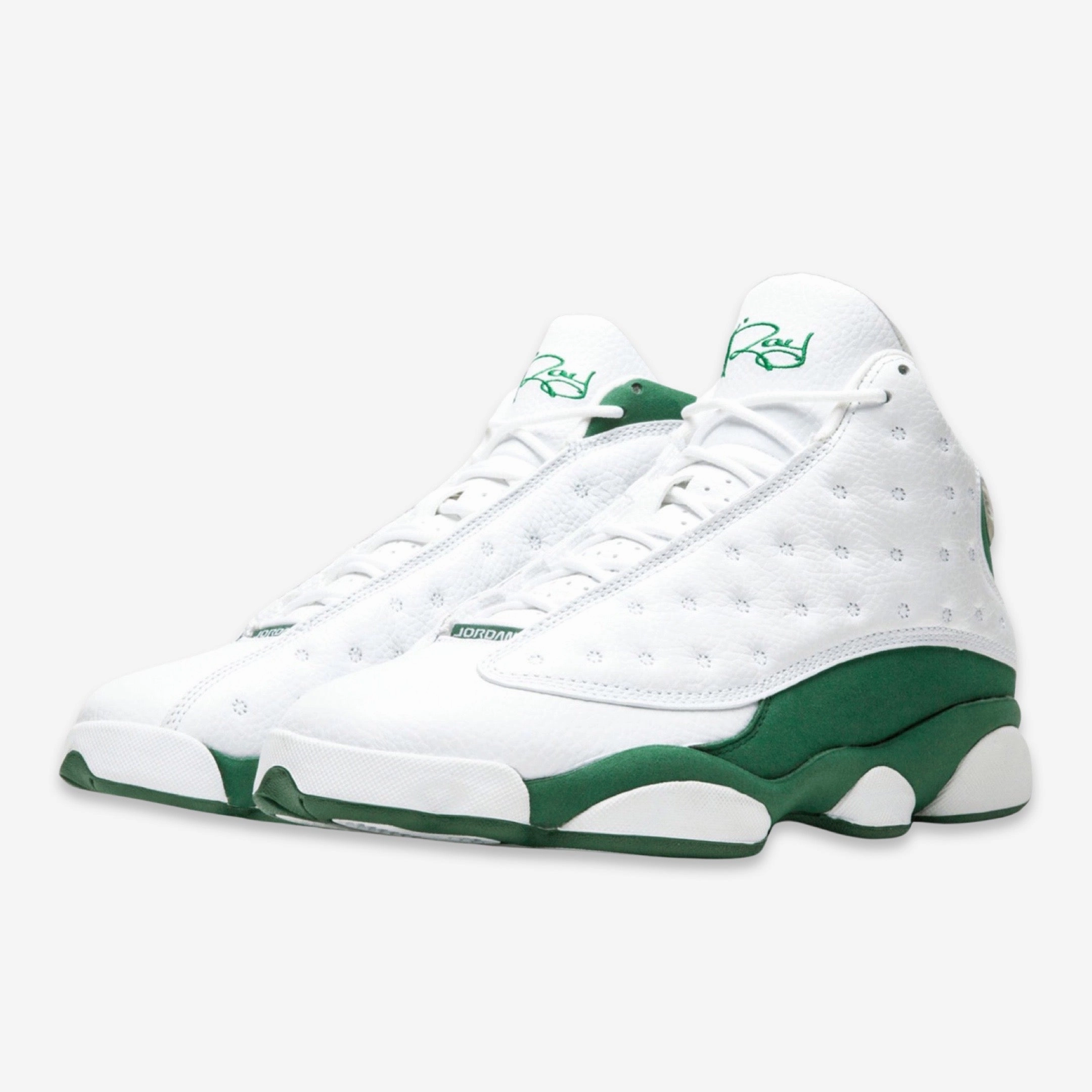 (Men's) Air Jordan 13 Retro 'Ray Allen PE' (2011) 414571-125 Air Jordan 13 Bold Sole Basketball Shoes