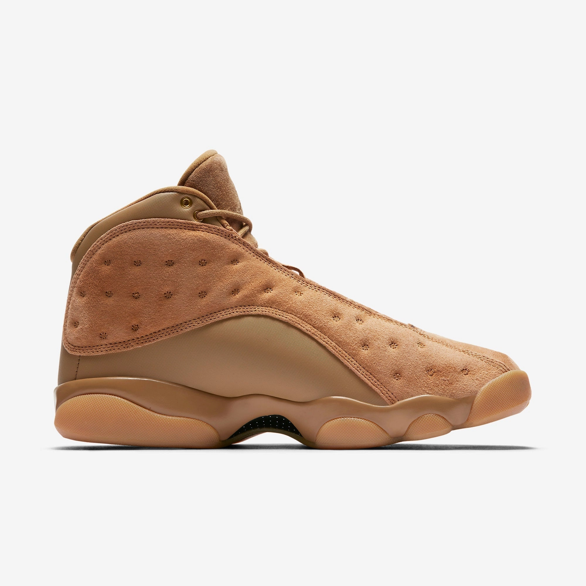 (Men's) Air Jordan 13 Retro 'Wheat' (2017) 414571-705 Air Jordan 13 Bold Sole Basketball Shoes