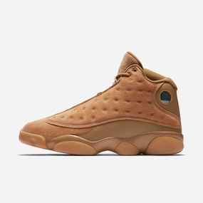 (Men's) Air Jordan 13 Retro 'Wheat' (2017) 414571-705 Air Jordan 13 shoes with bold midsole design