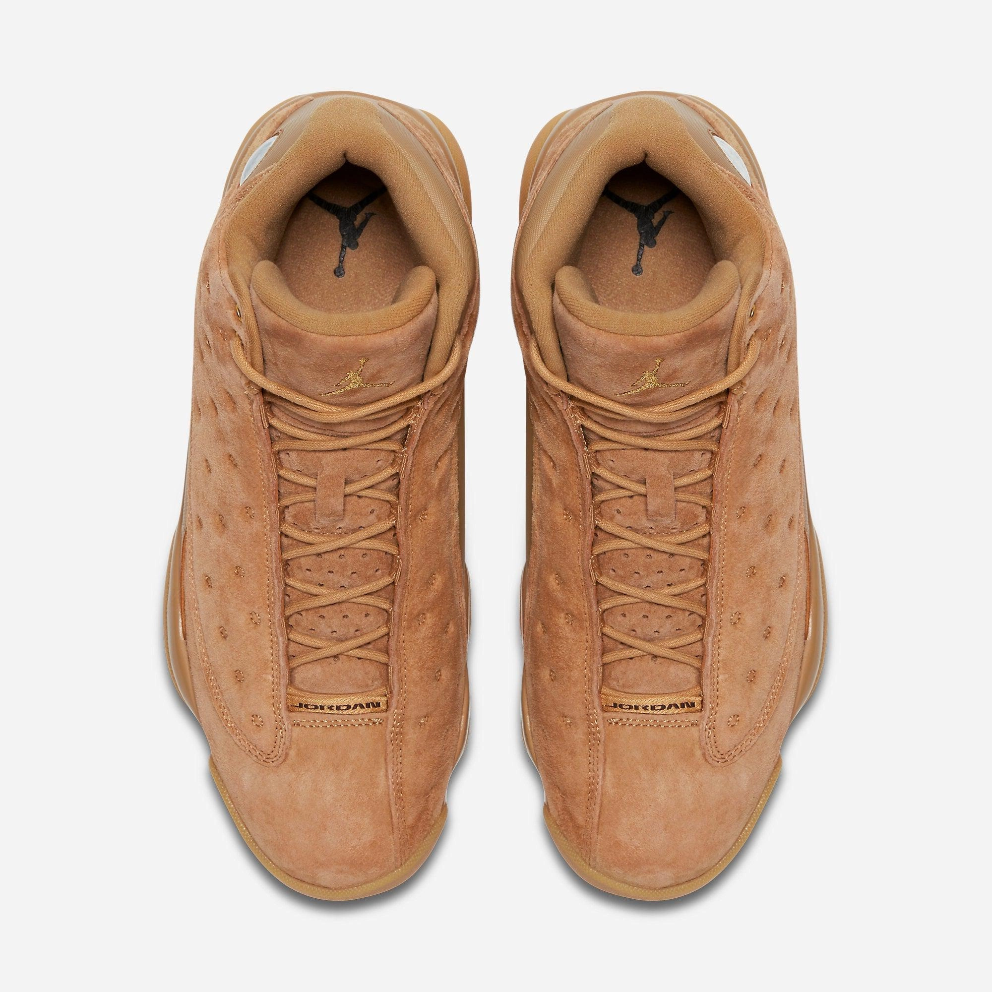 (Men's) Air Jordan 13 Retro 'Wheat' (2017) 414571-705 Air Jordan 13 Bold Sole Basketball Shoes
