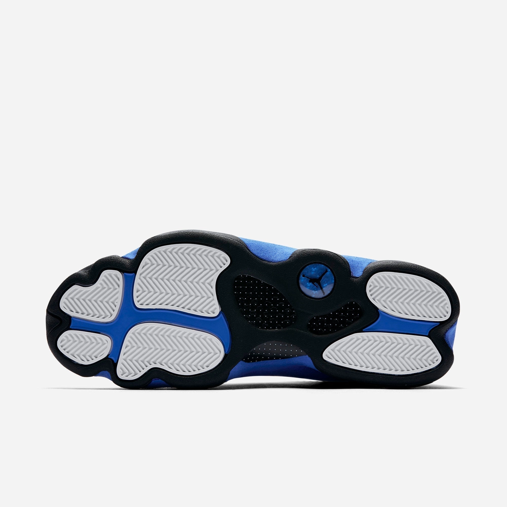 (Men's) Air Jordan 13 Retro 'White / Hyper Royal' (2018) 414571-117 Air Jordan 13 Bold Sole Basketball Shoes