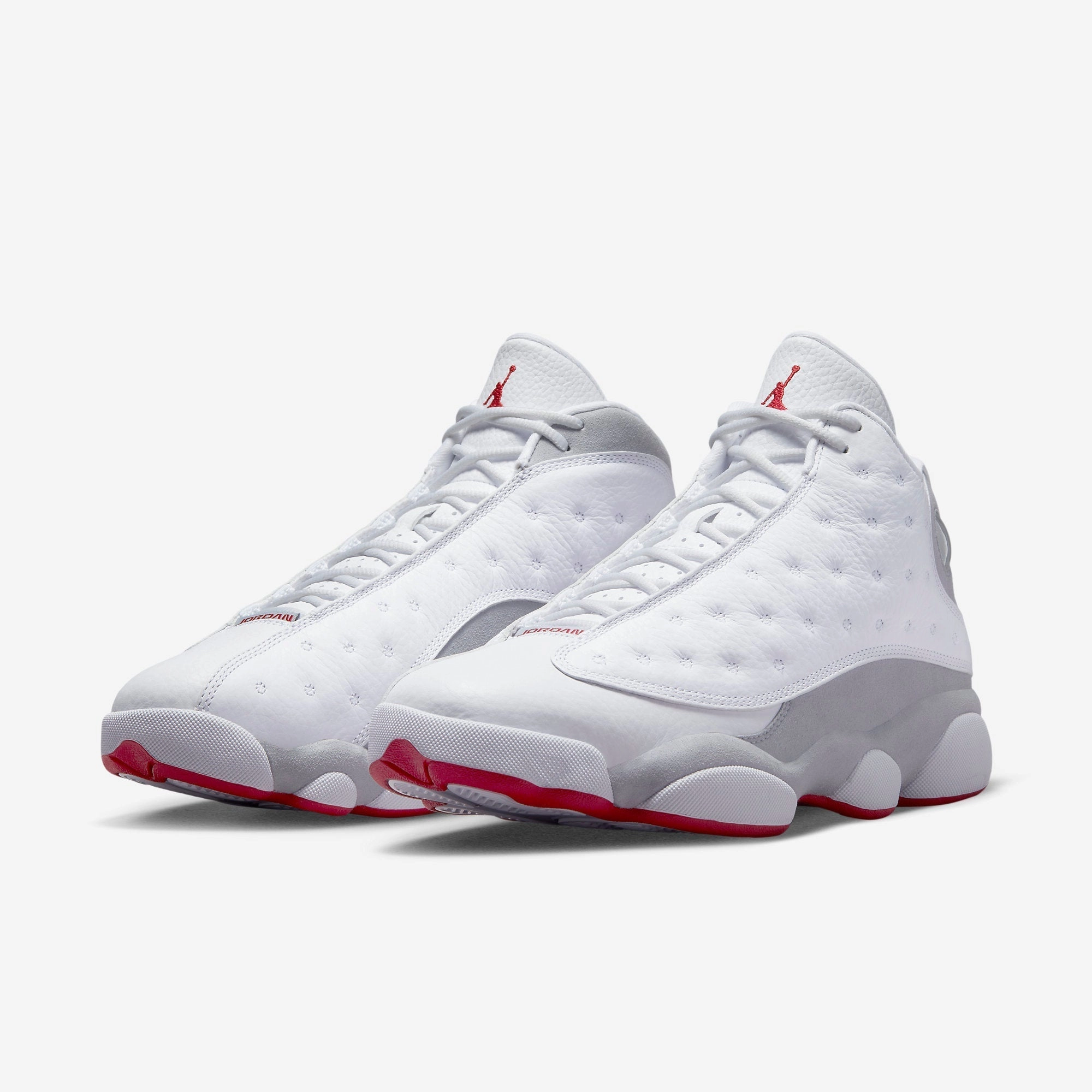(Men's) Air Jordan 13 Retro 'Wolf Grey' (2023) 414571-160 Air Jordan 13 Bold Sole Basketball Shoes