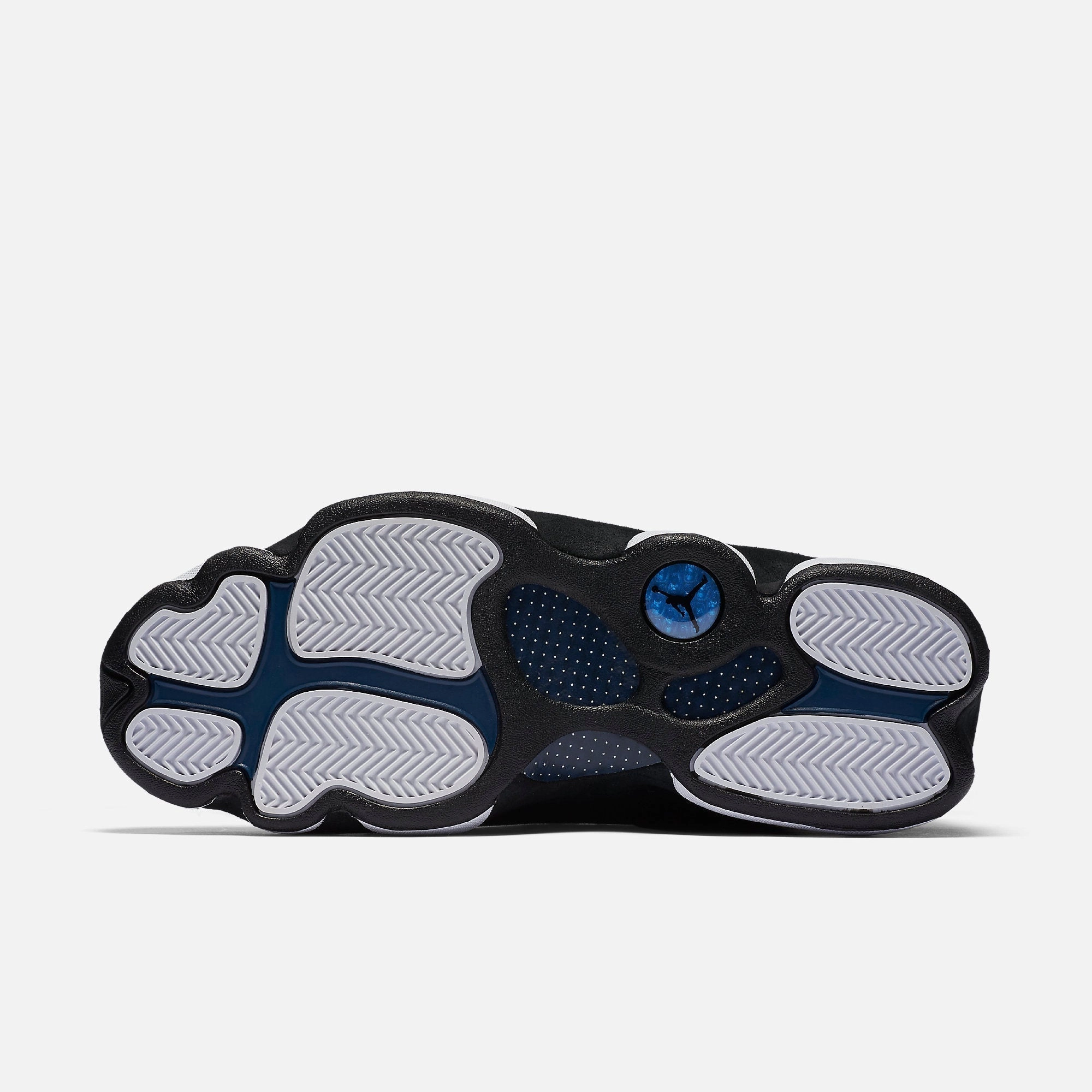 (Men's) Air Jordan 13 Retro Low 'Brave Blue' (2017) 310810-407 Air Jordan 13 Bold Sole Basketball Shoes
