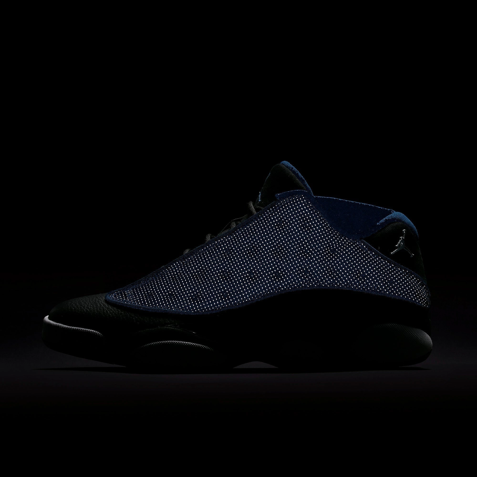 (Men's) Air Jordan 13 Retro Low 'Brave Blue' (2017) 310810-407 Air Jordan 13 Bold Sole Basketball Shoes