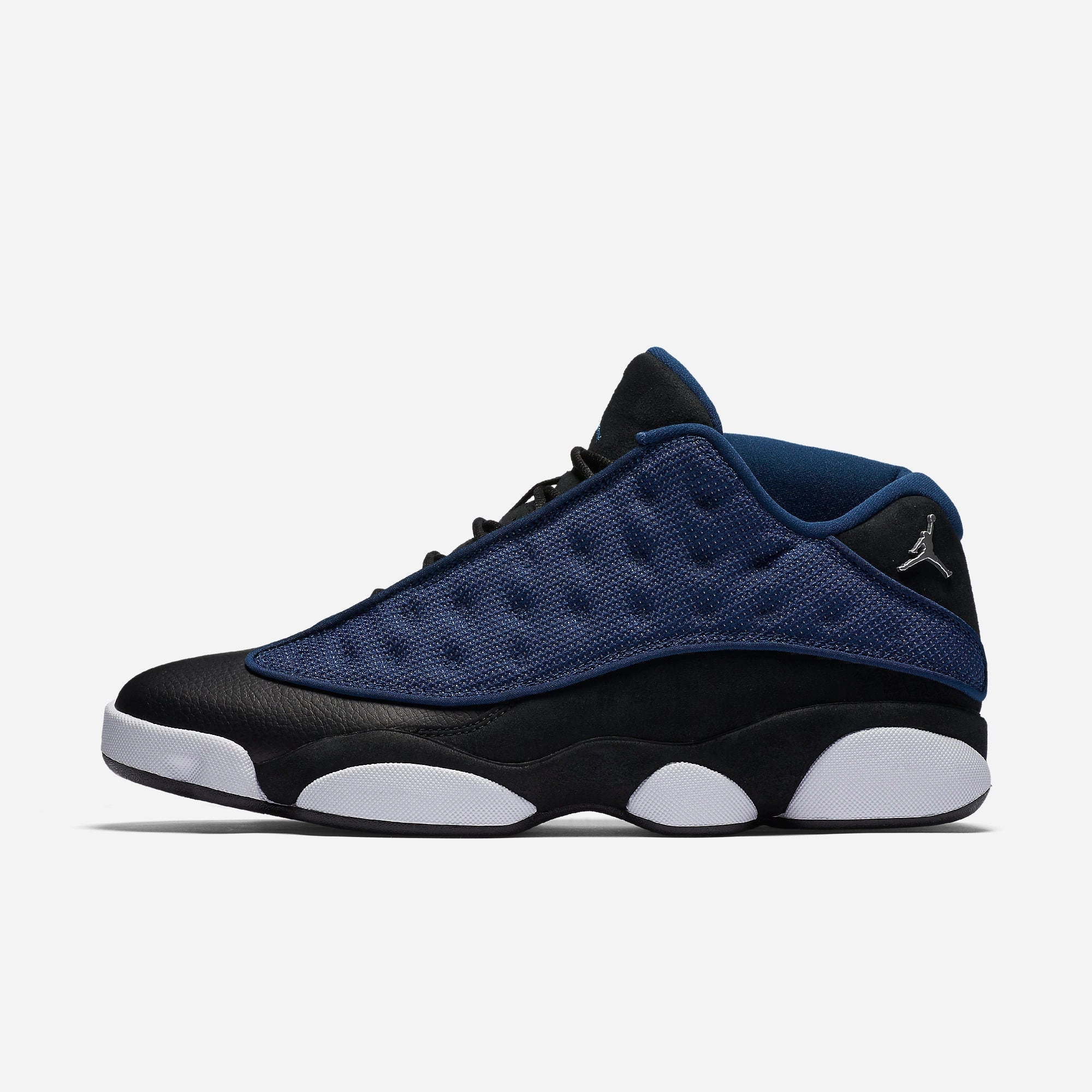(Men's) Air Jordan 13 Retro Low 'Brave Blue' (2017) 310810-407 Air Jordan 13 shoes with bold midsole design