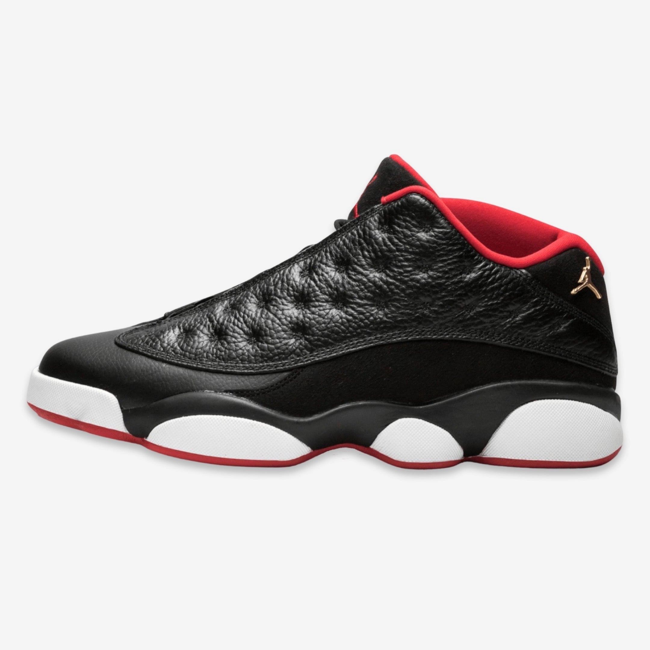 (Men's) Air Jordan 13 Retro Low 'Bred' (2015) 310810-027 Air Jordan 13 shoes with bold midsole design