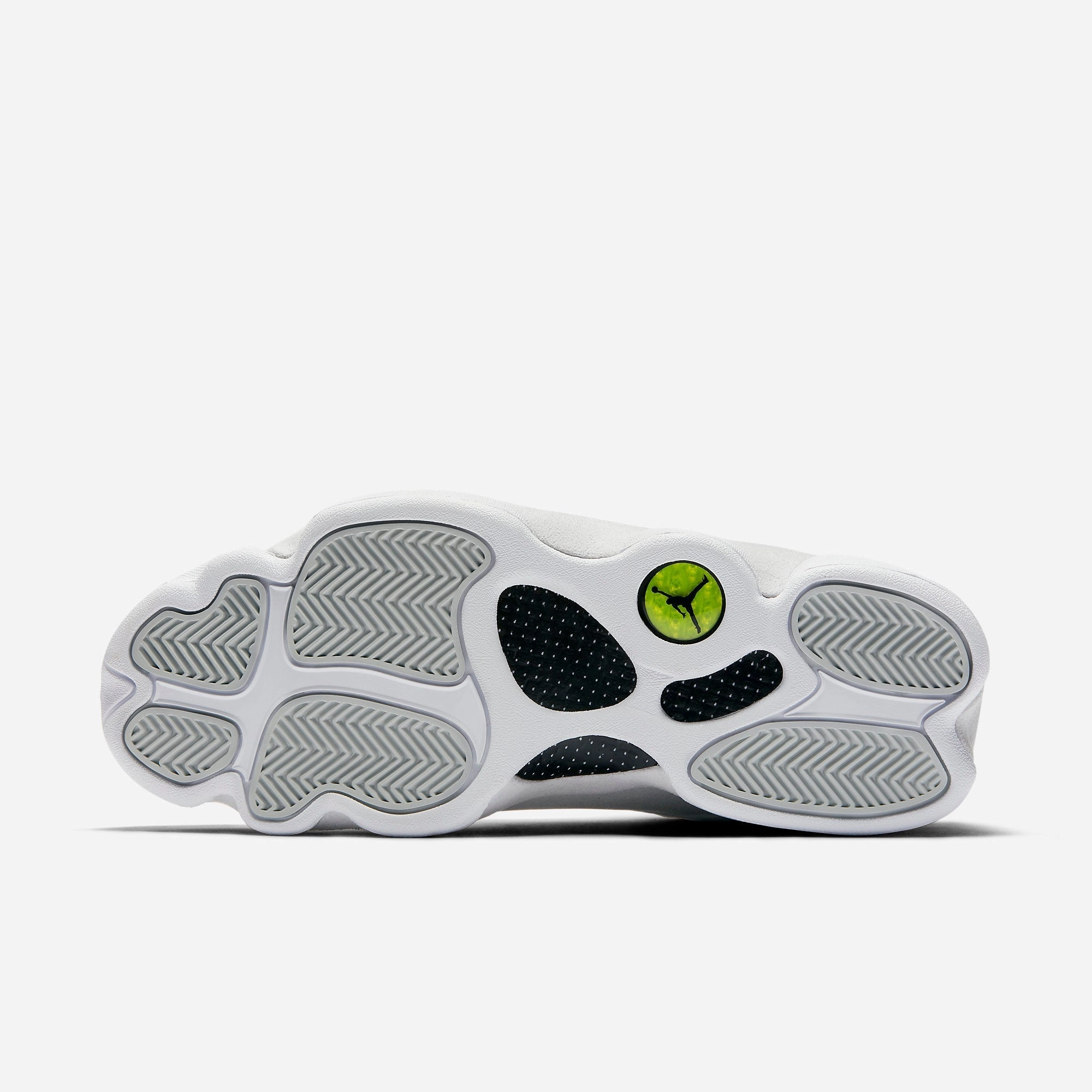 (Men's) Air Jordan 13 Retro Low 'Pure Platinum' (2017) 310810-100 Air Jordan 13 Bold Sole Basketball Shoes