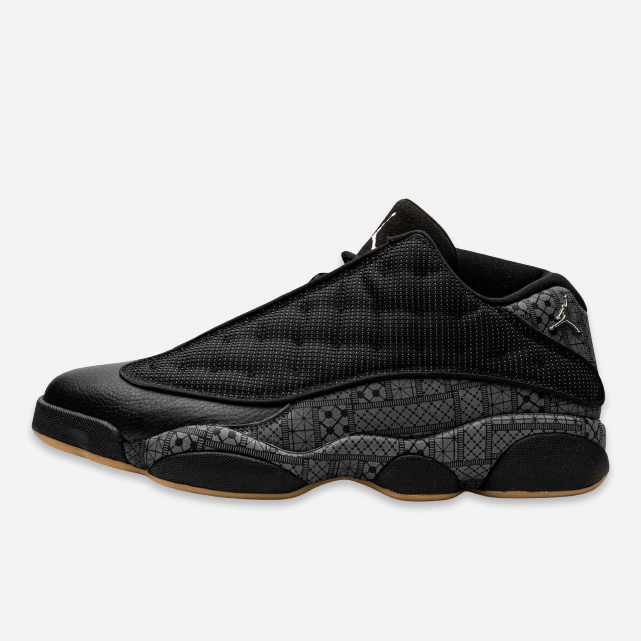 (Men's) Air Jordan 13 Retro Low Q54 'Quai 54' (2015) 810551-050 Air Jordan 13 shoes with bold midsole design
