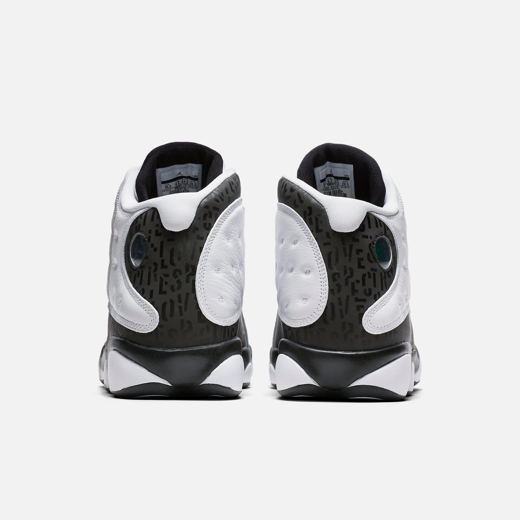 (Men's) Air Jordan 13 Retro Single's Day 'Love & Respect' (2017) 888164-112 Air Jordan 13 Bold Sole Basketball Shoes