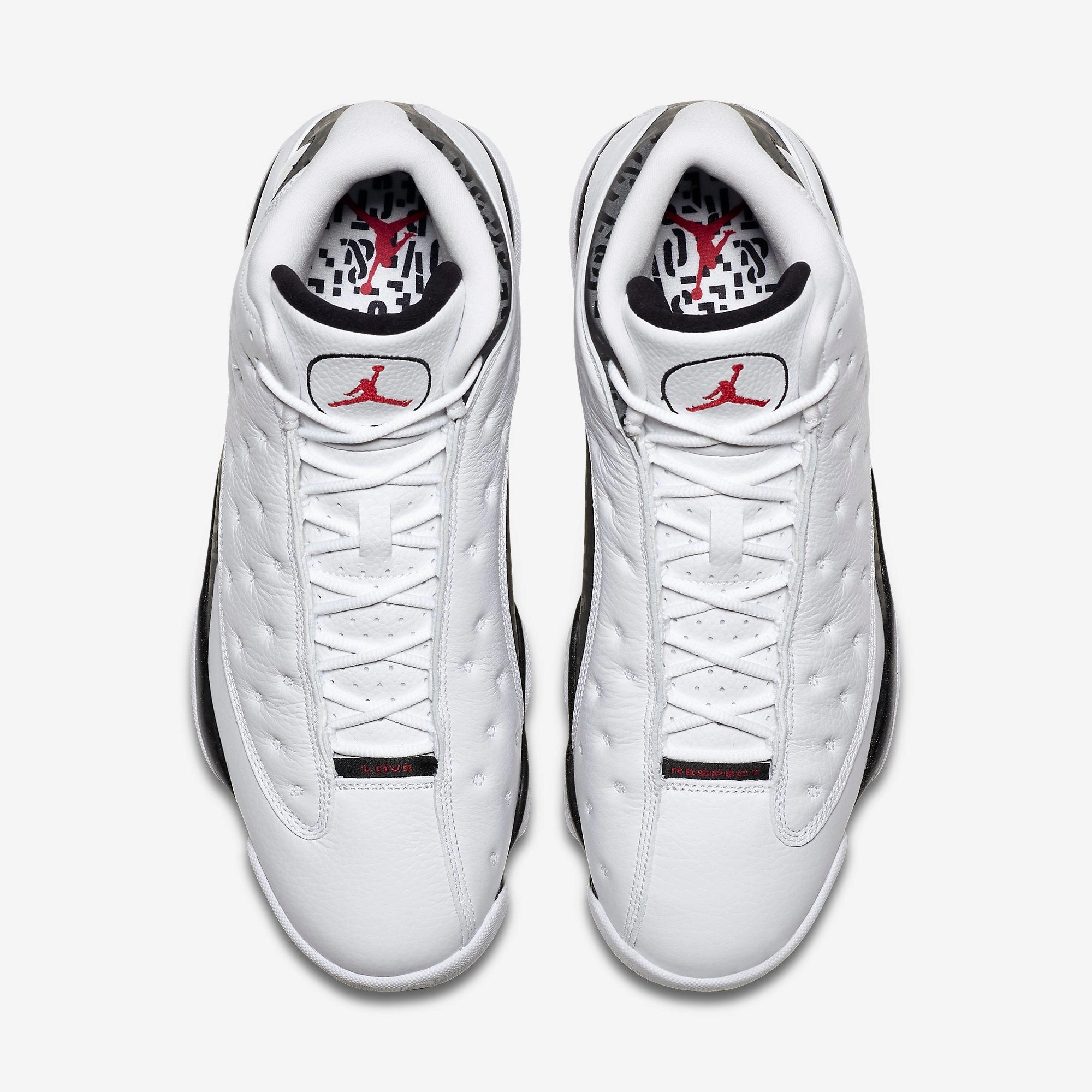 (Men's) Air Jordan 13 Retro Single's Day 'Love & Respect' (2017) 888164-112 Air Jordan 13 Bold Sole Basketball Shoes