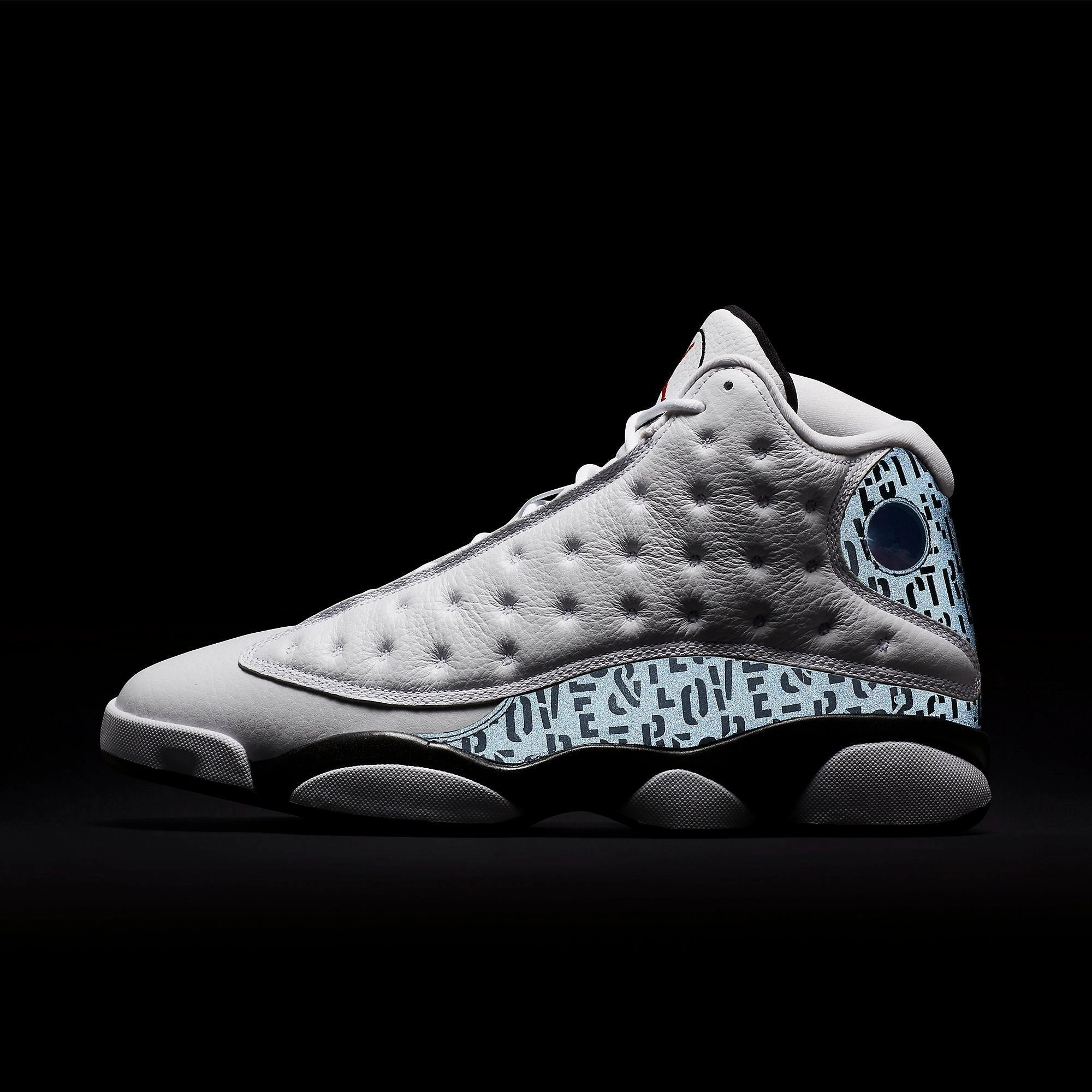 (Men's) Air Jordan 13 Retro Single's Day 'Love & Respect' (2017) 888164-112 Air Jordan 13 Bold Sole Basketball Shoes