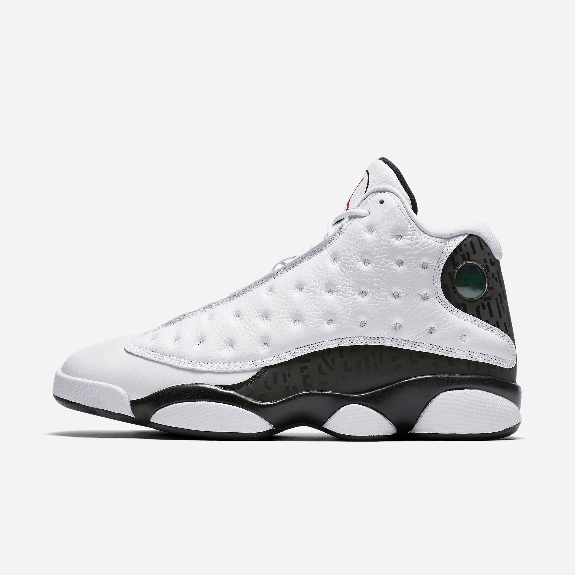 (Men's) Air Jordan 13 Retro Single's Day 'Love & Respect' (2017) 888164-112 Air Jordan 13 shoes with bold midsole design