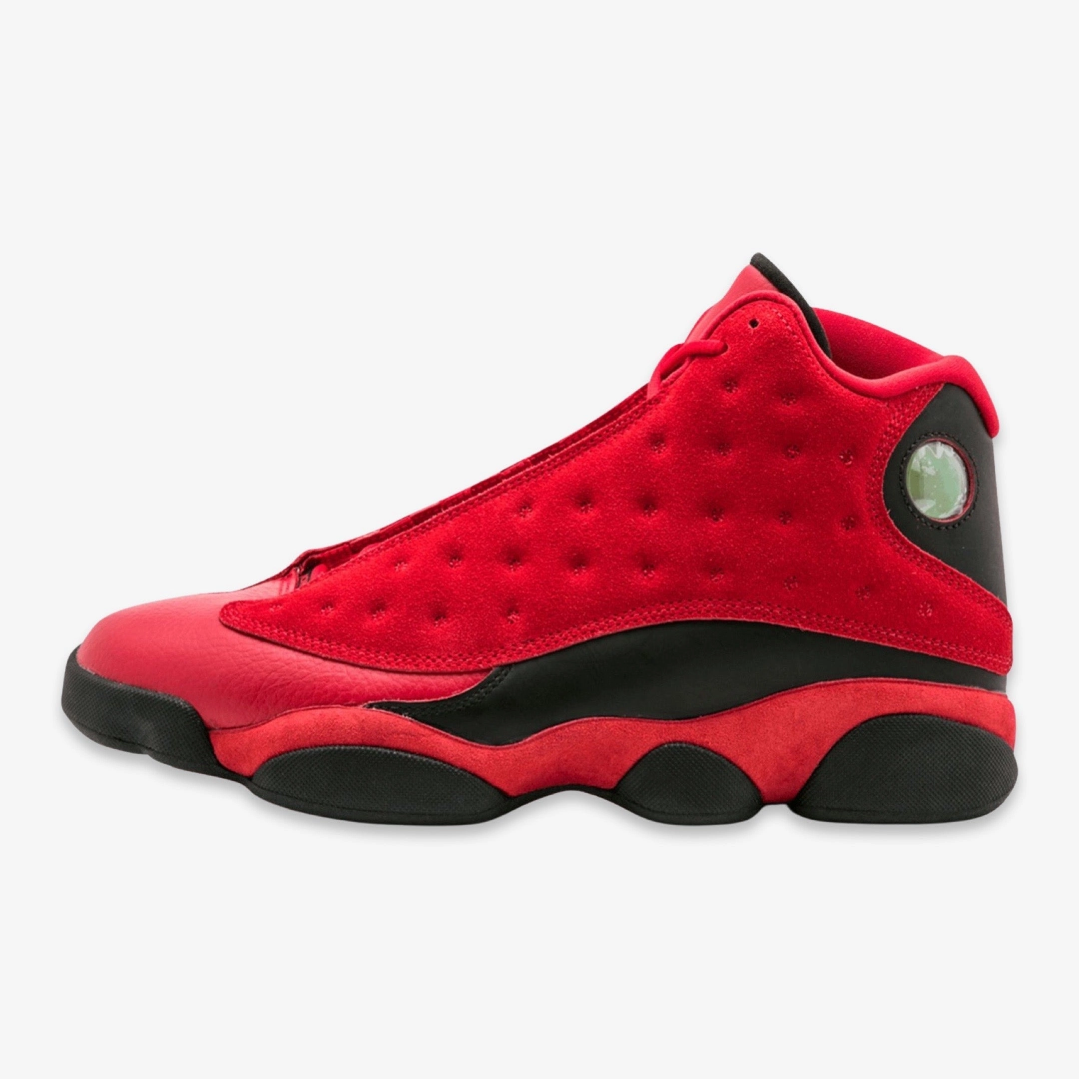 (Men's) Air Jordan 13 Retro Single's Day 'What Is Love' (2016) 888164-601 Air Jordan 13 shoes with bold midsole design