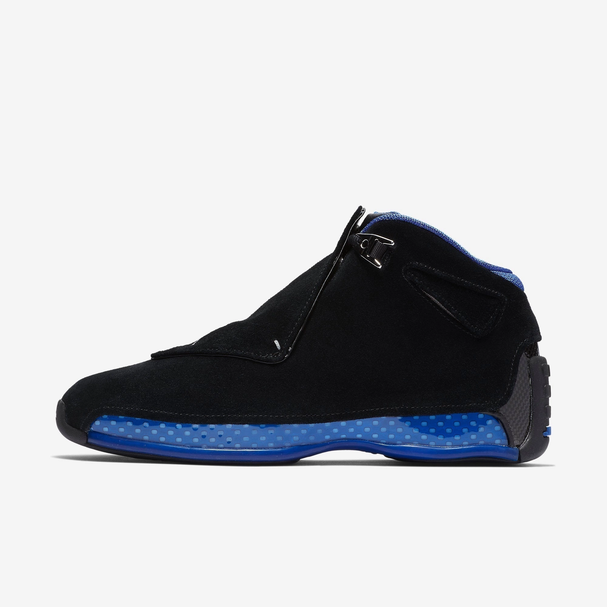 (Men's) Air Jordan 18 Retro 'Black / Sport Royal' (2018) AA2494-007