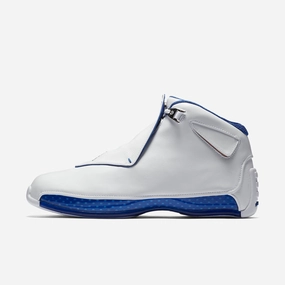 (Men's) Air Jordan 18 Retro 'White / Sport Royal' (2018) AA2494-106 Other Air Jordan shoes
