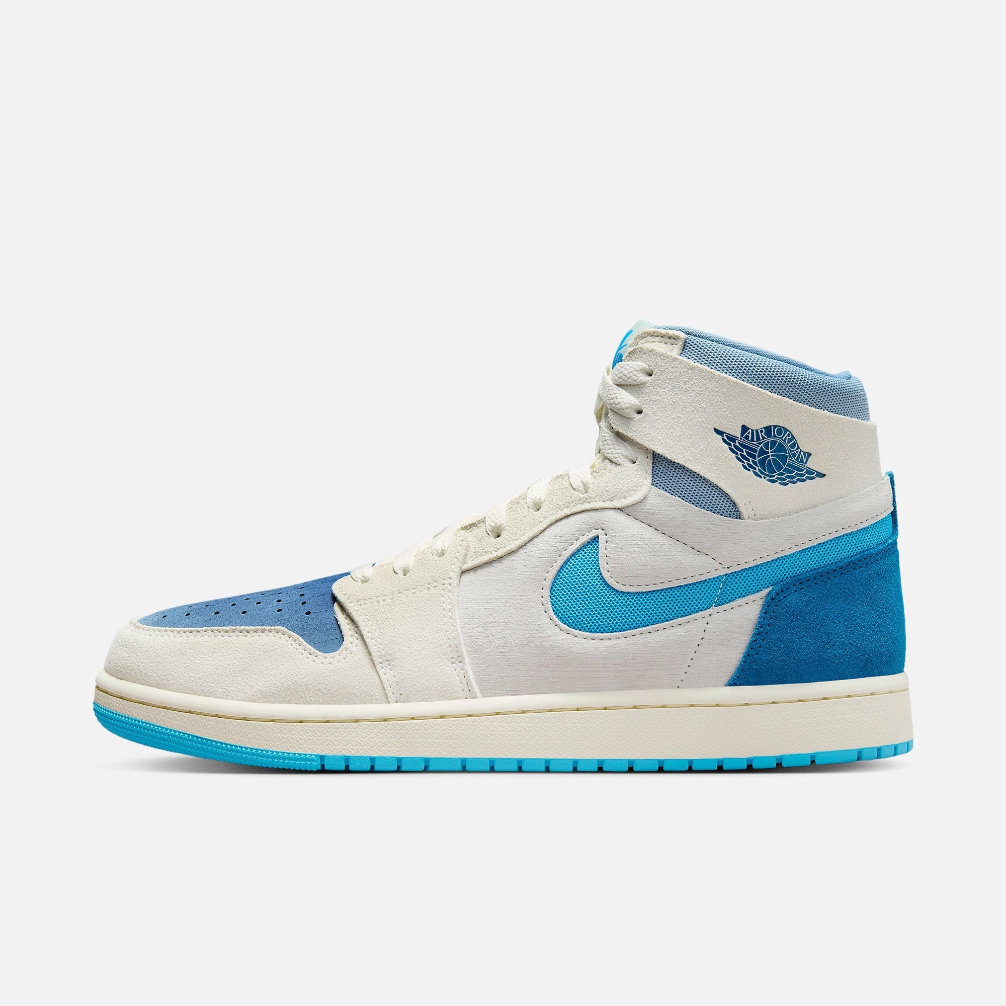 (Men's) Air Jordan 1 High Zoom Air CMFT 2 'Dark Powder Blue' (2024) DV1307-104