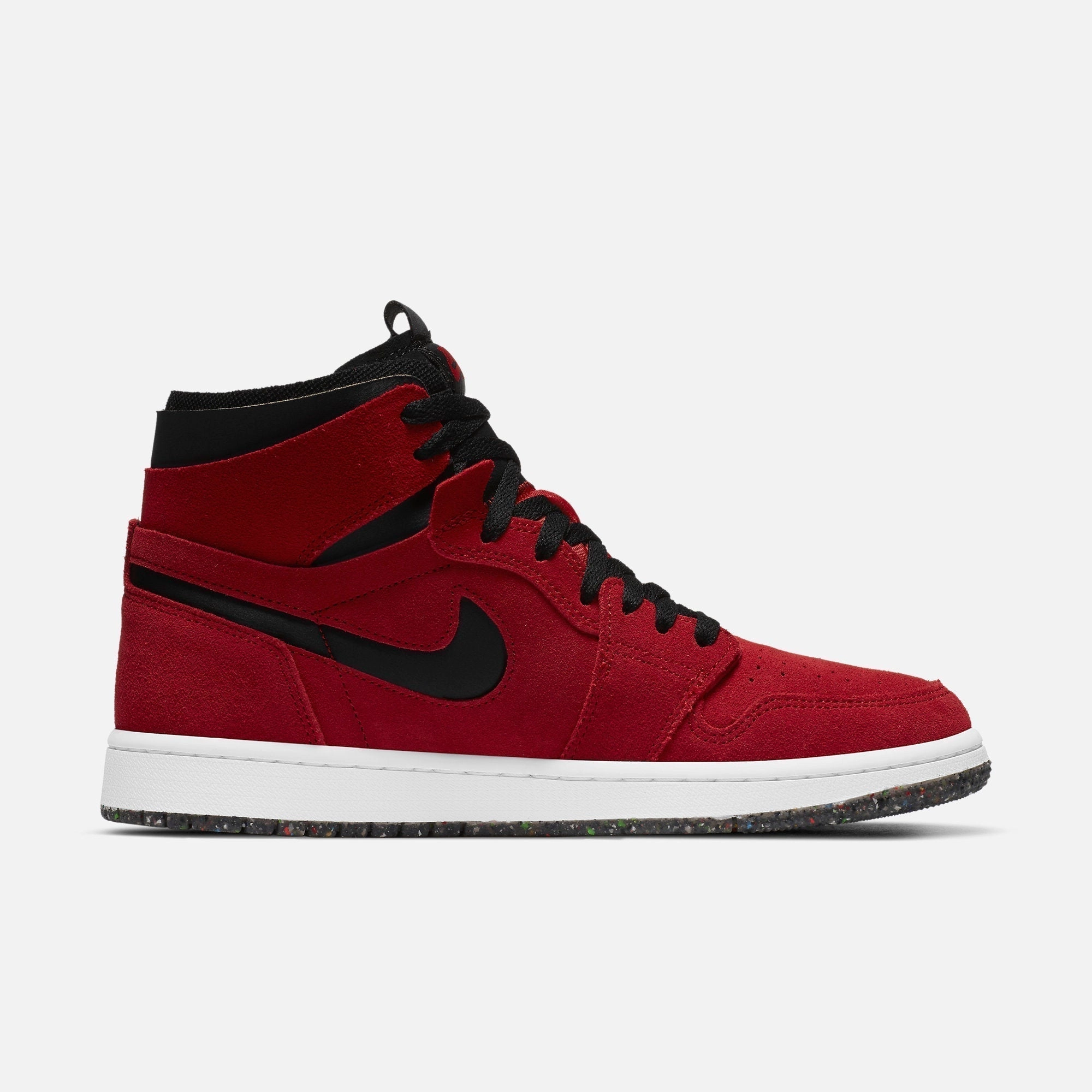 (Men's) Air Jordan 1 High Zoom Air CMFT 'Red Suede' (2020) CT0978-600 Air Jordan 1 Signature Look Sneakers
