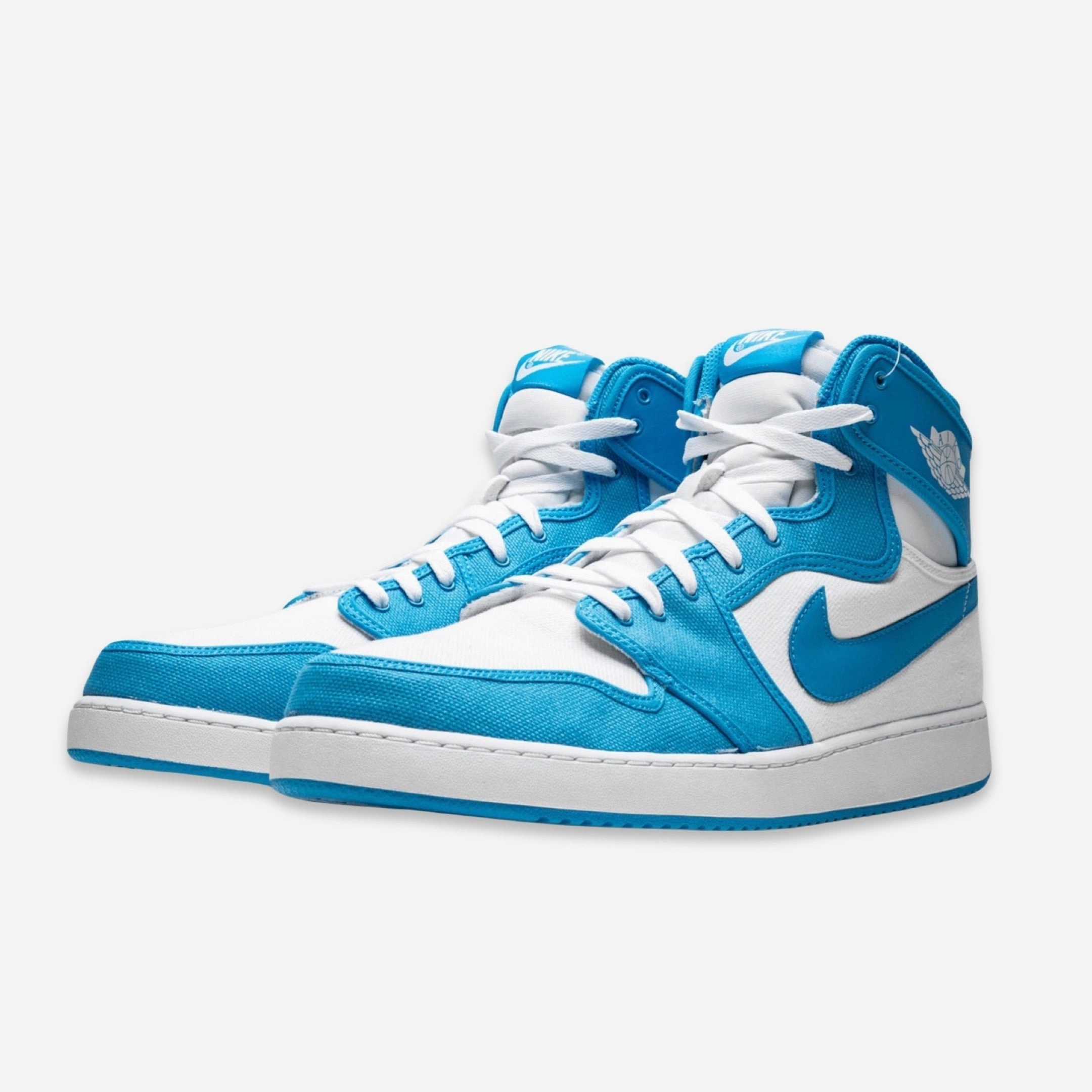 (Men's) Air Jordan 1 KO High OG Rival Pack 'UNC / Georgetown Hoyas' (2014) 655328-900 Air Jordan 1 Signature Look Sneakers