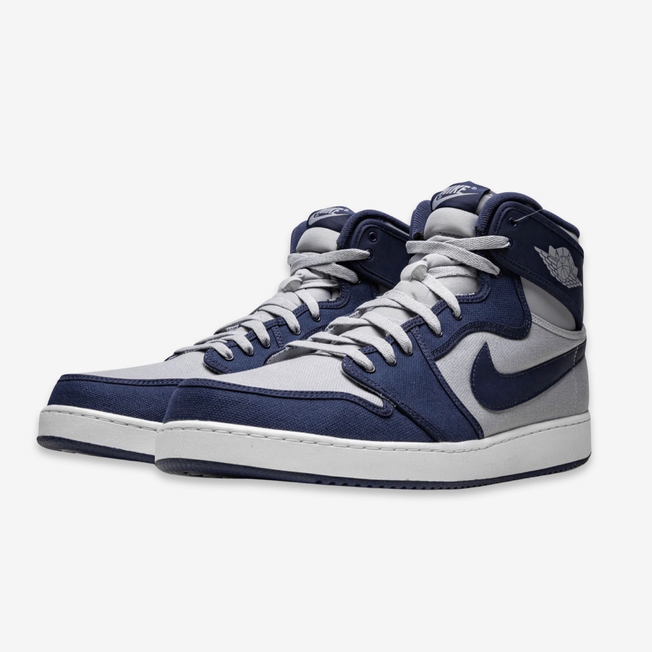 (Men's) Air Jordan 1 KO High OG Rival Pack 'UNC / Georgetown Hoyas' (2014) 655328-900 Air Jordan 1 Signature Look Sneakers