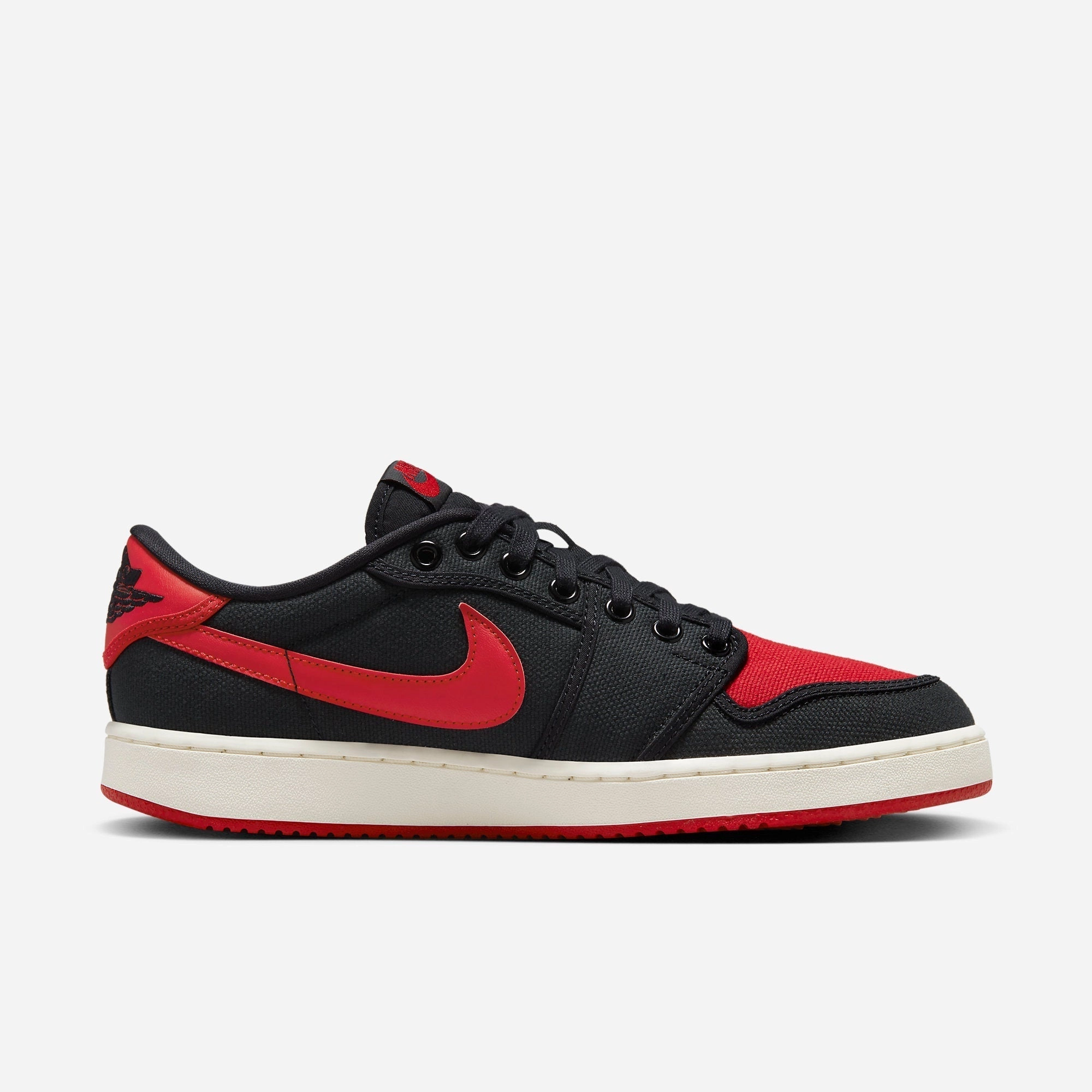 (Men's) Air Jordan 1 KO Low 'Bred' (2023) DX4981-006 Air Jordan 1 Timeless Heritage Shoes