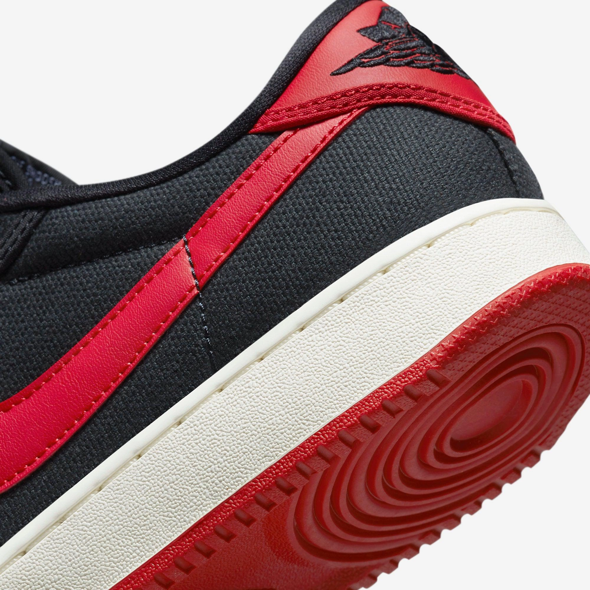 (Men's) Air Jordan 1 KO Low 'Bred' (2023) DX4981-006 Air Jordan 1 Timeless Heritage Shoes