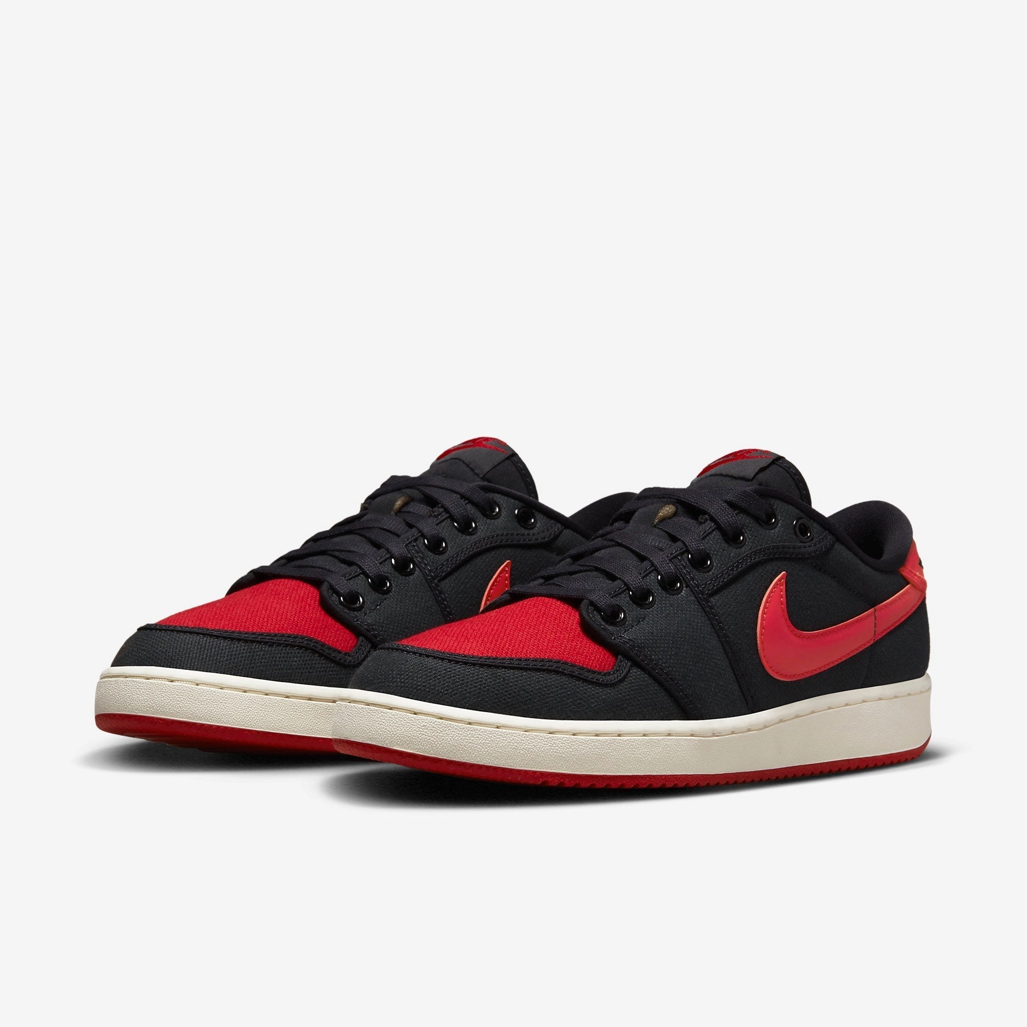 (Men's) Air Jordan 1 KO Low 'Bred' (2023) DX4981-006 Air Jordan 1 Timeless Heritage Shoes