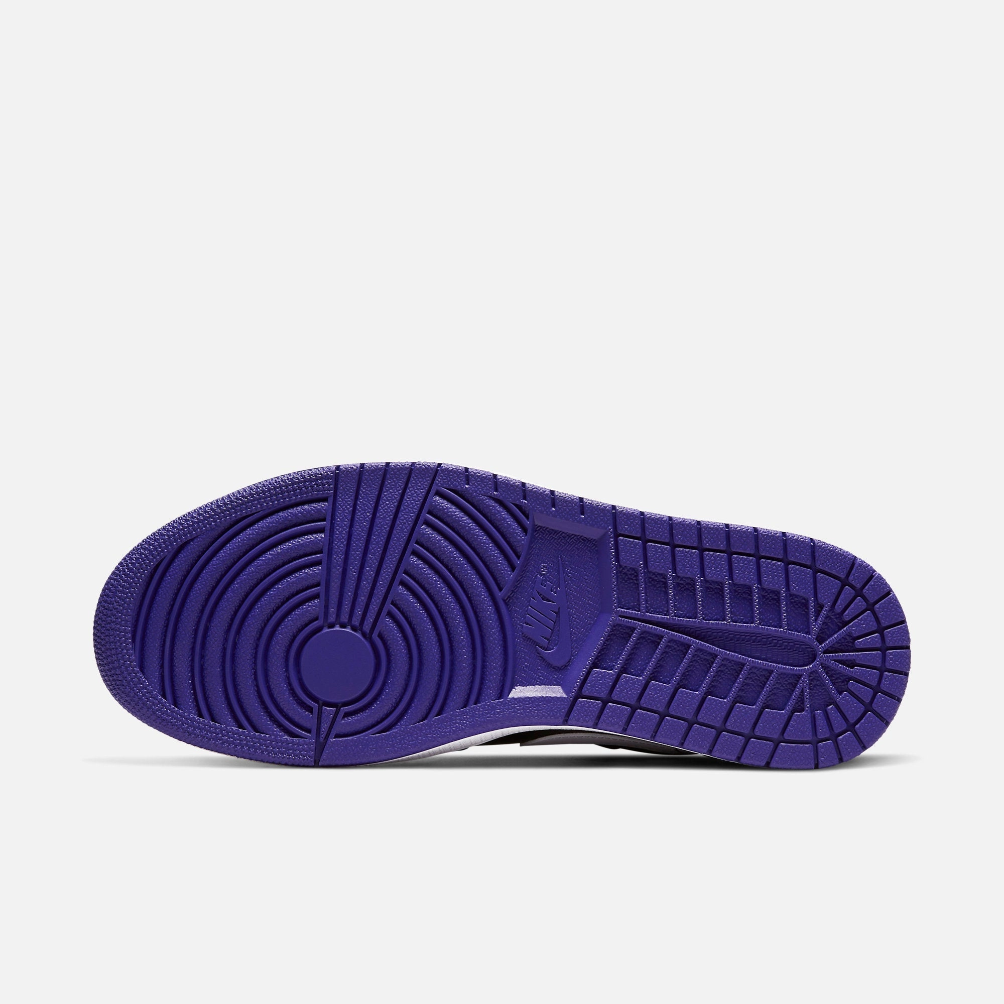 (Men's) Air Jordan 1 Low 'Court Purple 1.0' (2020) 553558-501 Air Jordan 1 Retro Court Sneakers