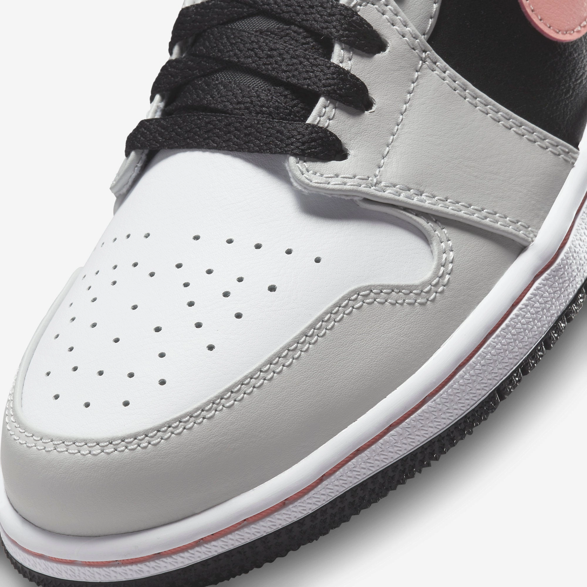 (Men's) Air Jordan 1 Low 'Grey Fog' (2022) 553558-062 Air Jordan 1 Timeless Heritage Shoes