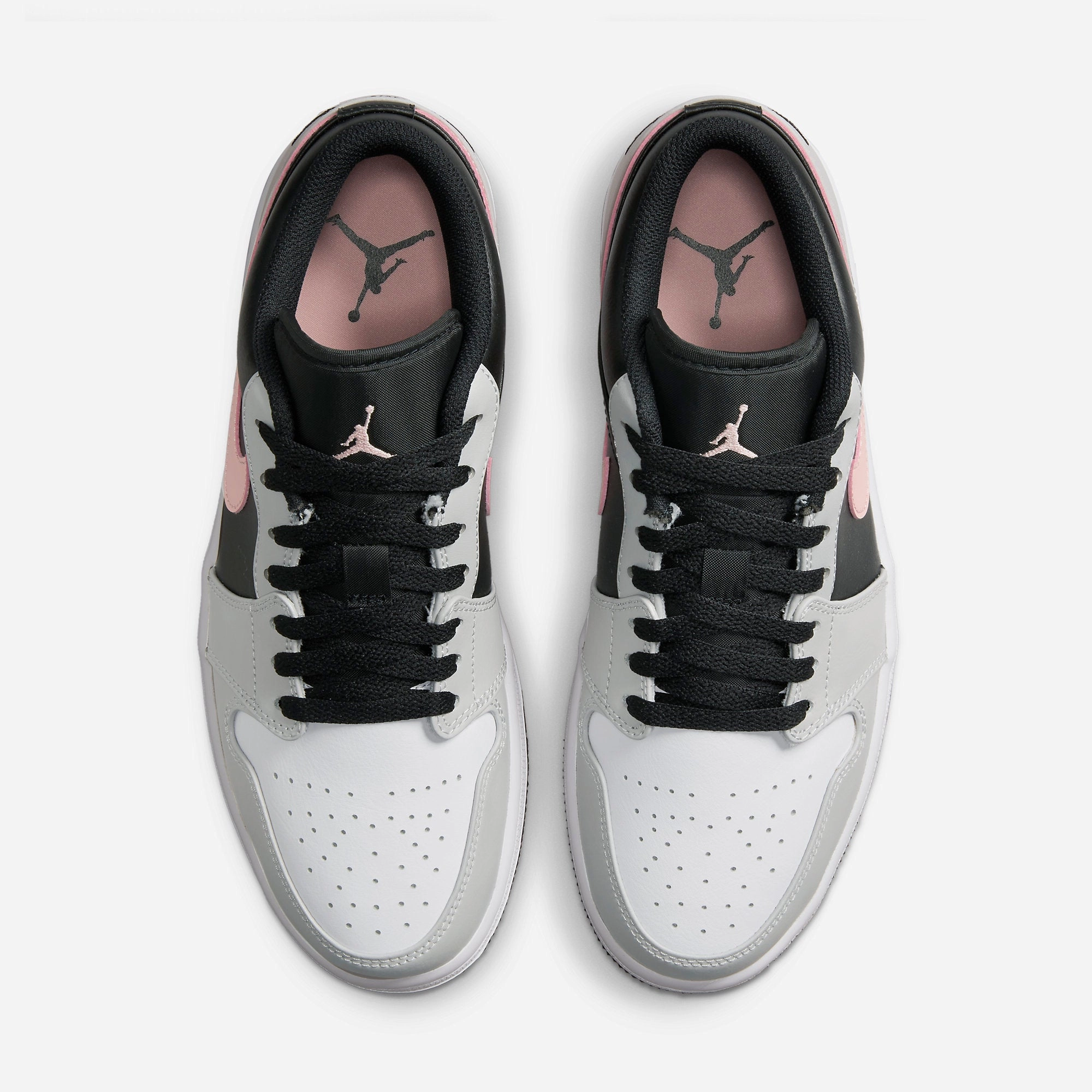 (Men's) Air Jordan 1 Low 'Grey Fog' (2022) 553558-062 Air Jordan 1 Timeless Heritage Shoes