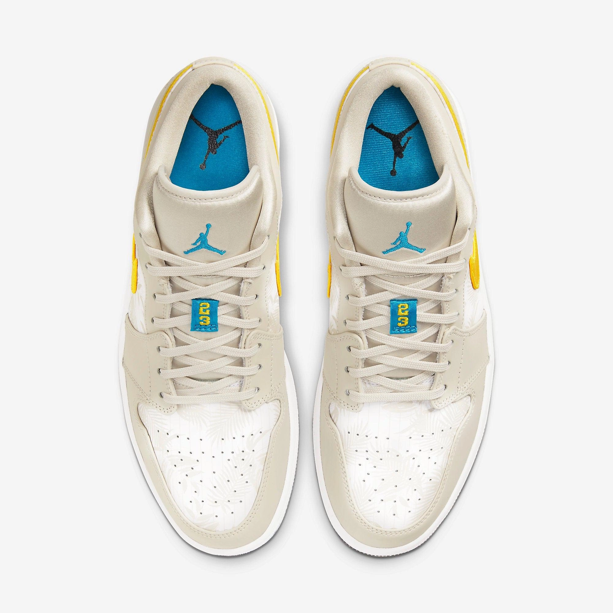 (Men's) Air Jordan 1 Low 'Palm Tree' (2020) CK3022-107 Air Jordan 1 Original Colorway Shoes