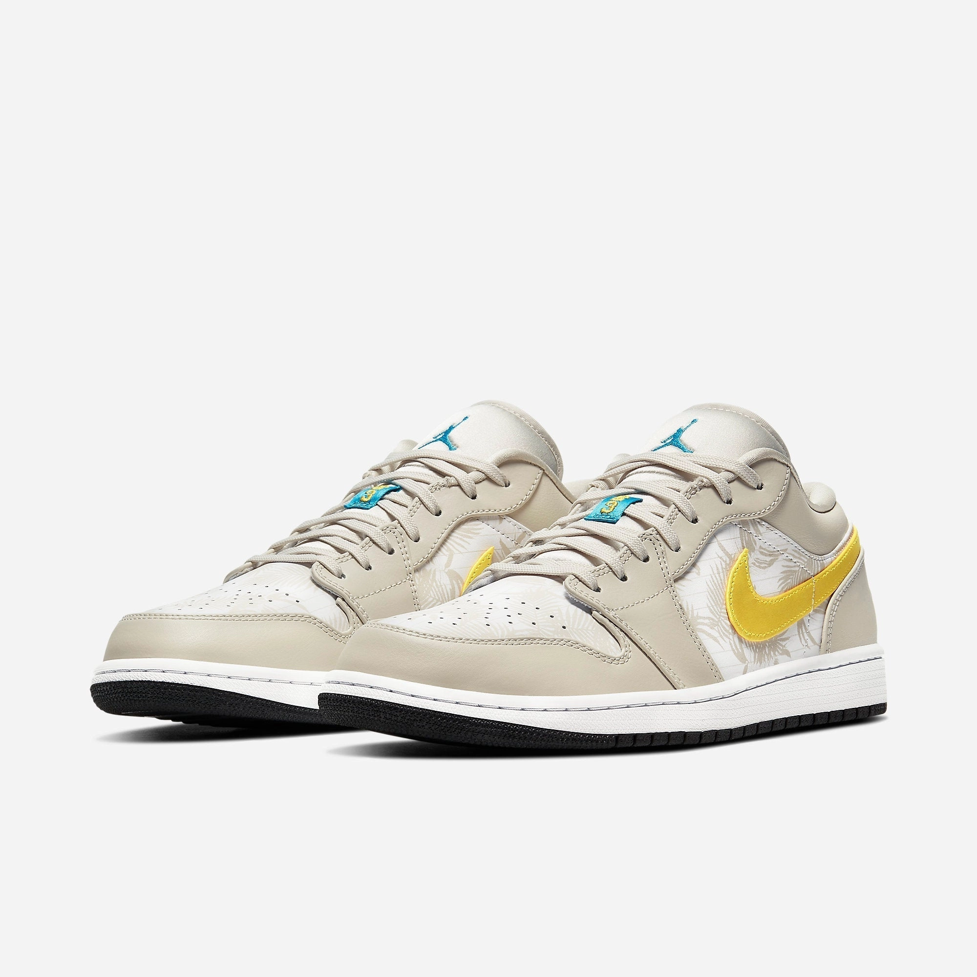 (Men's) Air Jordan 1 Low 'Palm Tree' (2020) CK3022-107 Air Jordan 1 Original Colorway Shoes