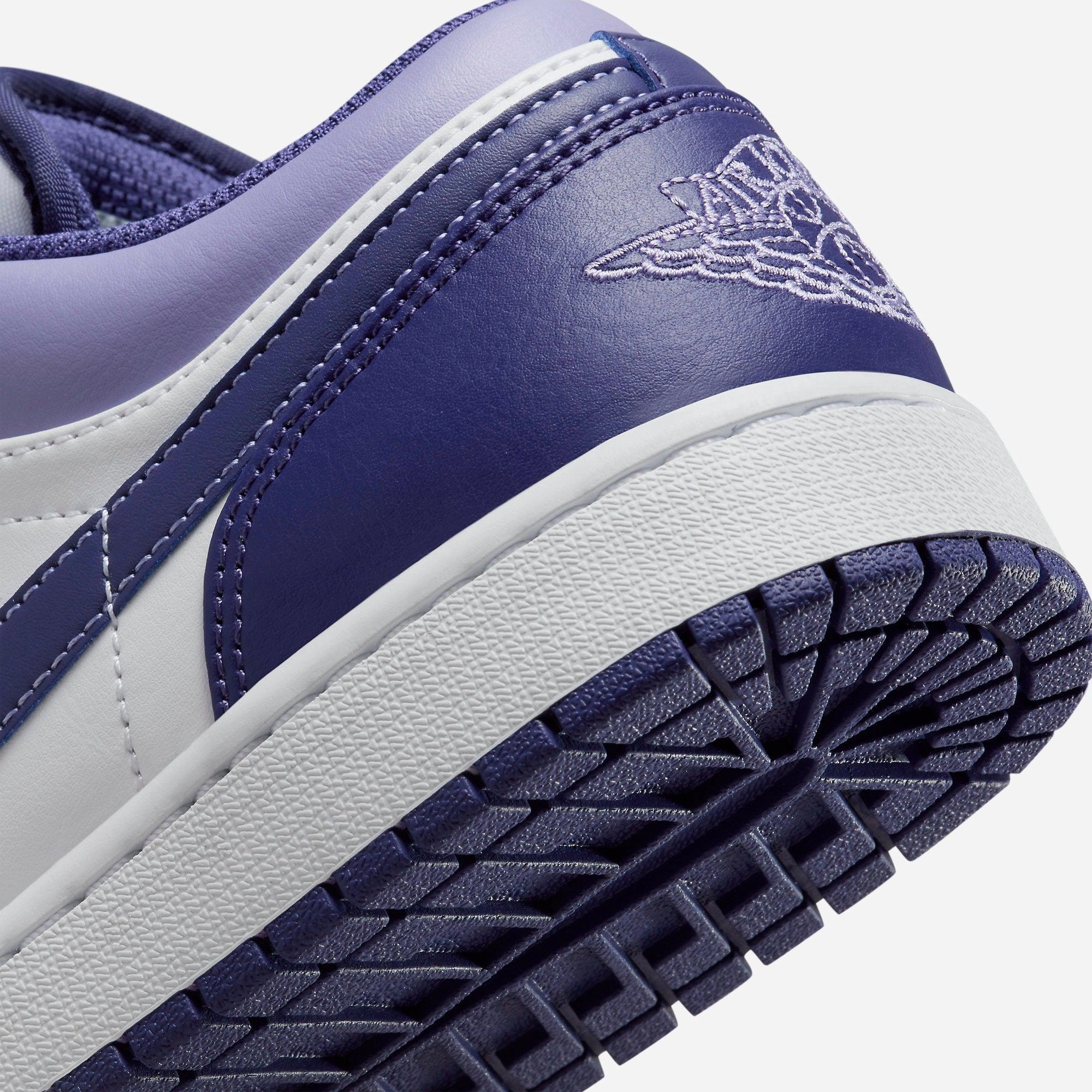(Men's) Air Jordan 1 Low 'Sky J Purple' (2023) 553558-515 Air Jordan 1 Timeless Heritage Shoes