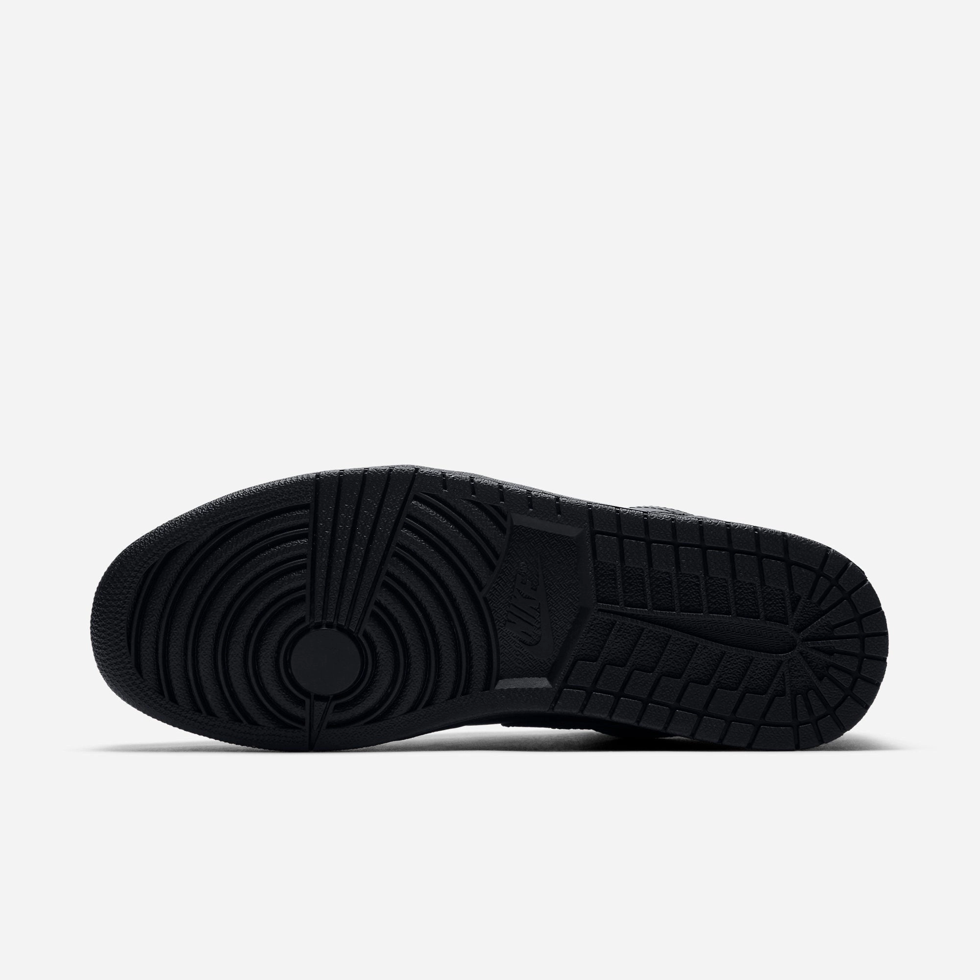 (Men's) Air Jordan 1 Low 'Triple Black' (2020) 553558-091 Air Jordan 1 Original Colorway Shoes