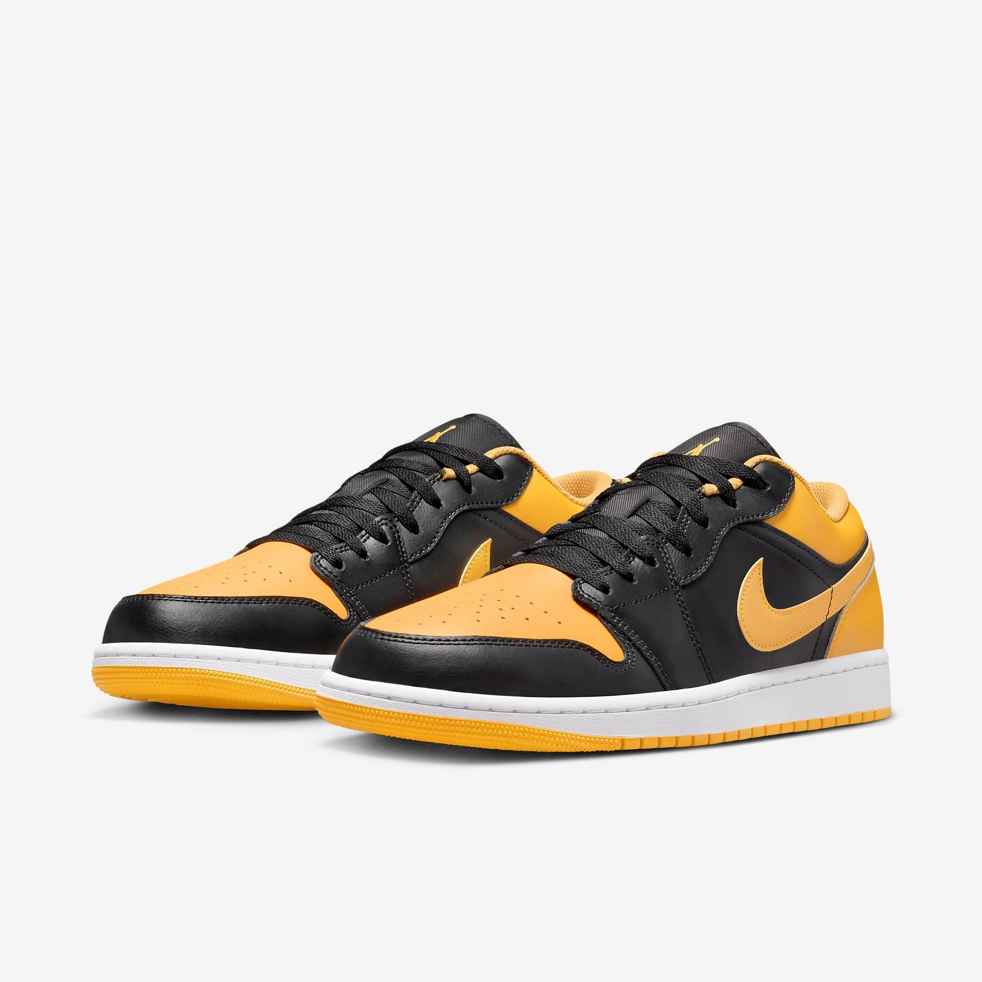(Men's) Air Jordan 1 Low 'Yellow Ochre' (2023) 553558-072 Air Jordan 1 Original Colorway Shoes