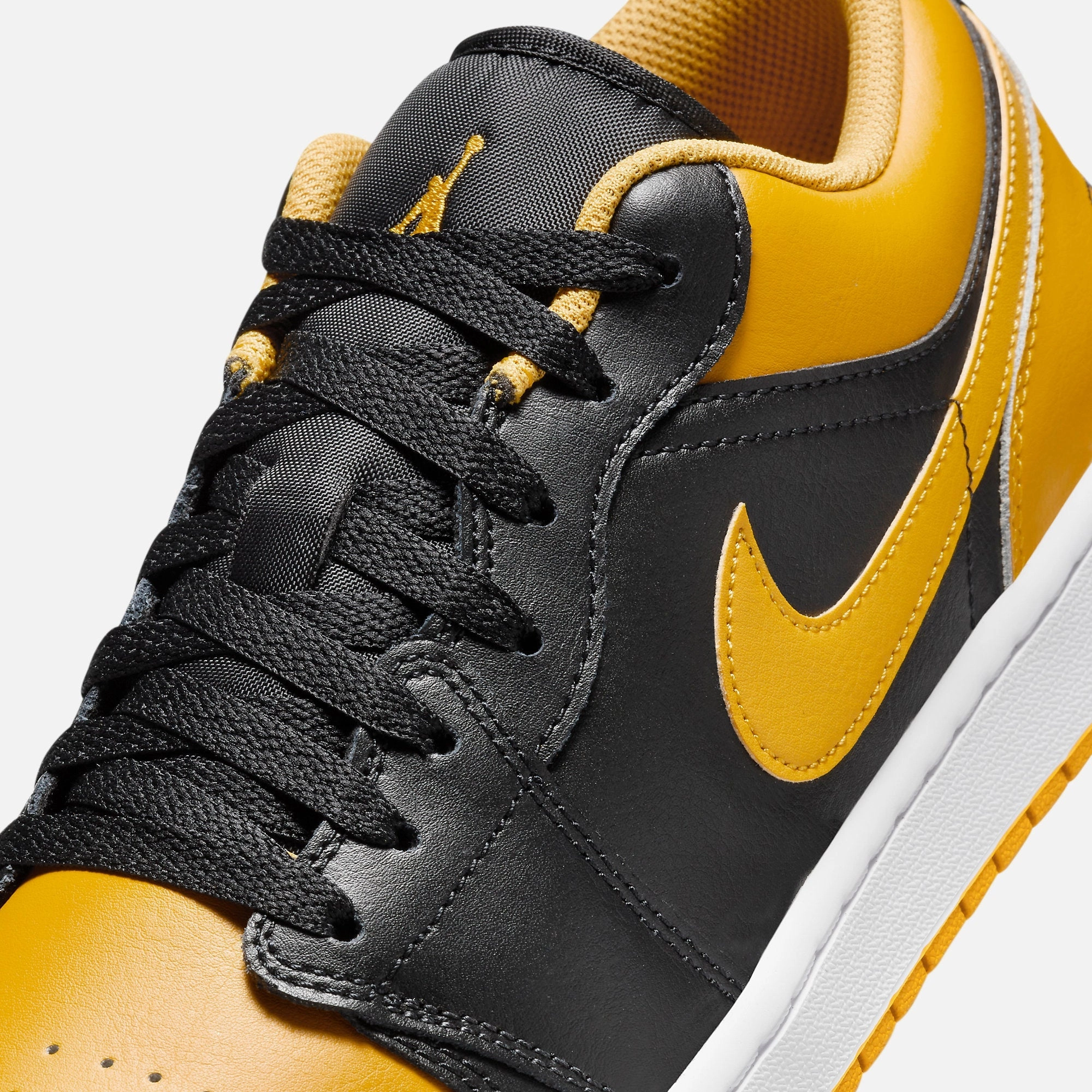 (Men's) Air Jordan 1 Low 'Yellow Ochre' (2023) 553558-072 Air Jordan 1 Original Colorway Shoes