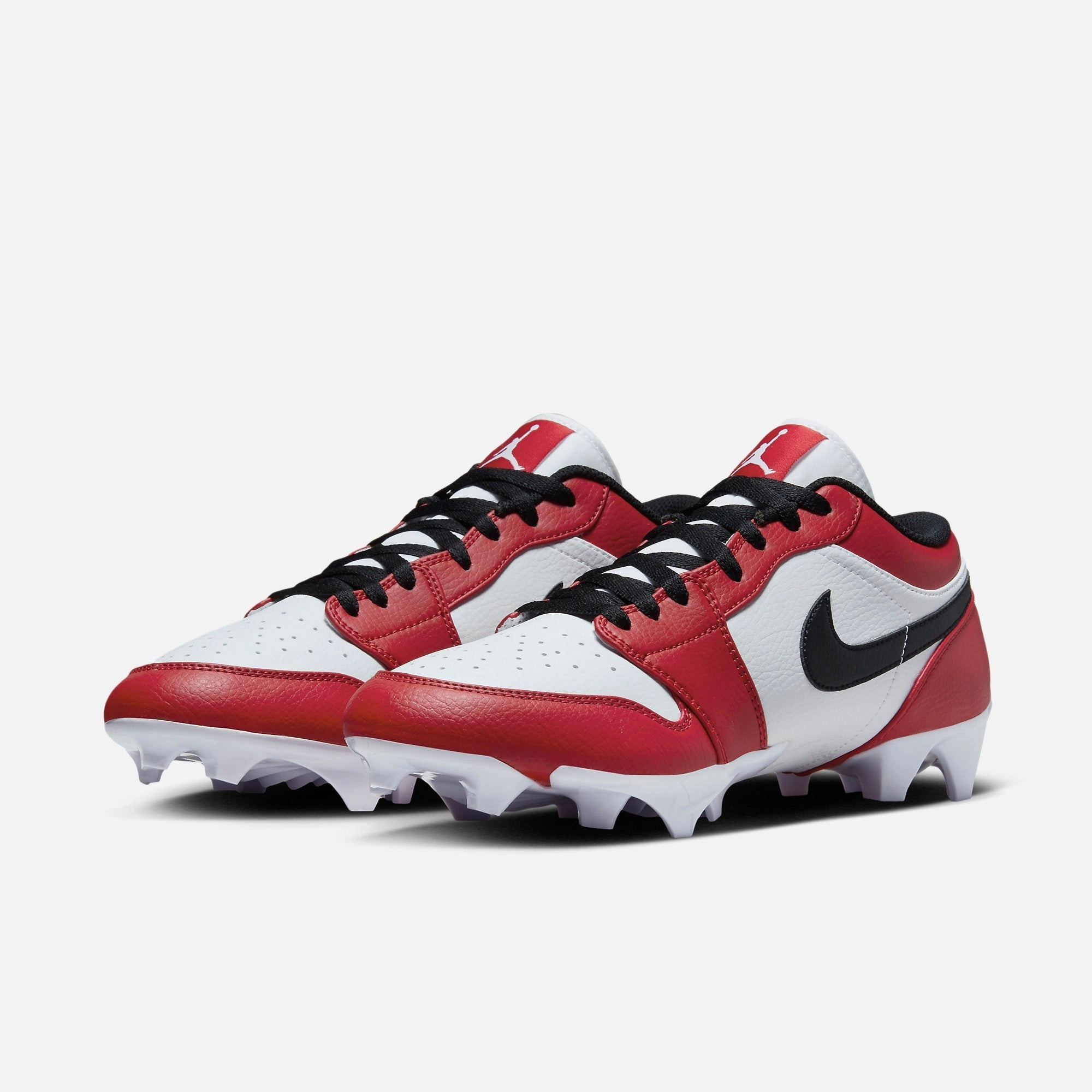 (Men's) Air Jordan 1 Low Cleat TD 'Chicago' (2023) FJ6245-106 Air Jordan 1 Timeless Heritage Shoes