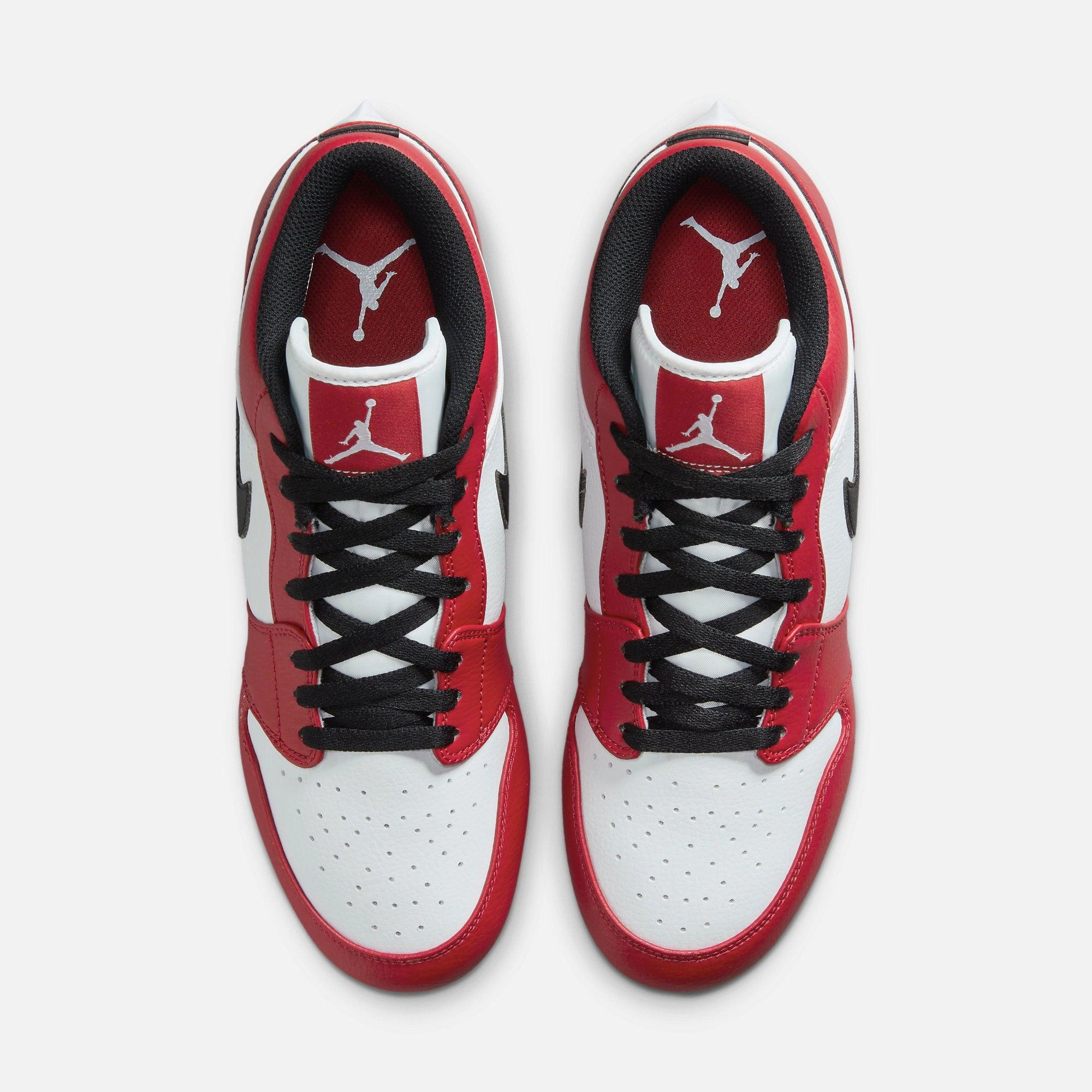 (Men's) Air Jordan 1 Low Cleat TD 'Chicago' (2023) FJ6245-106 Air Jordan 1 Timeless Heritage Shoes