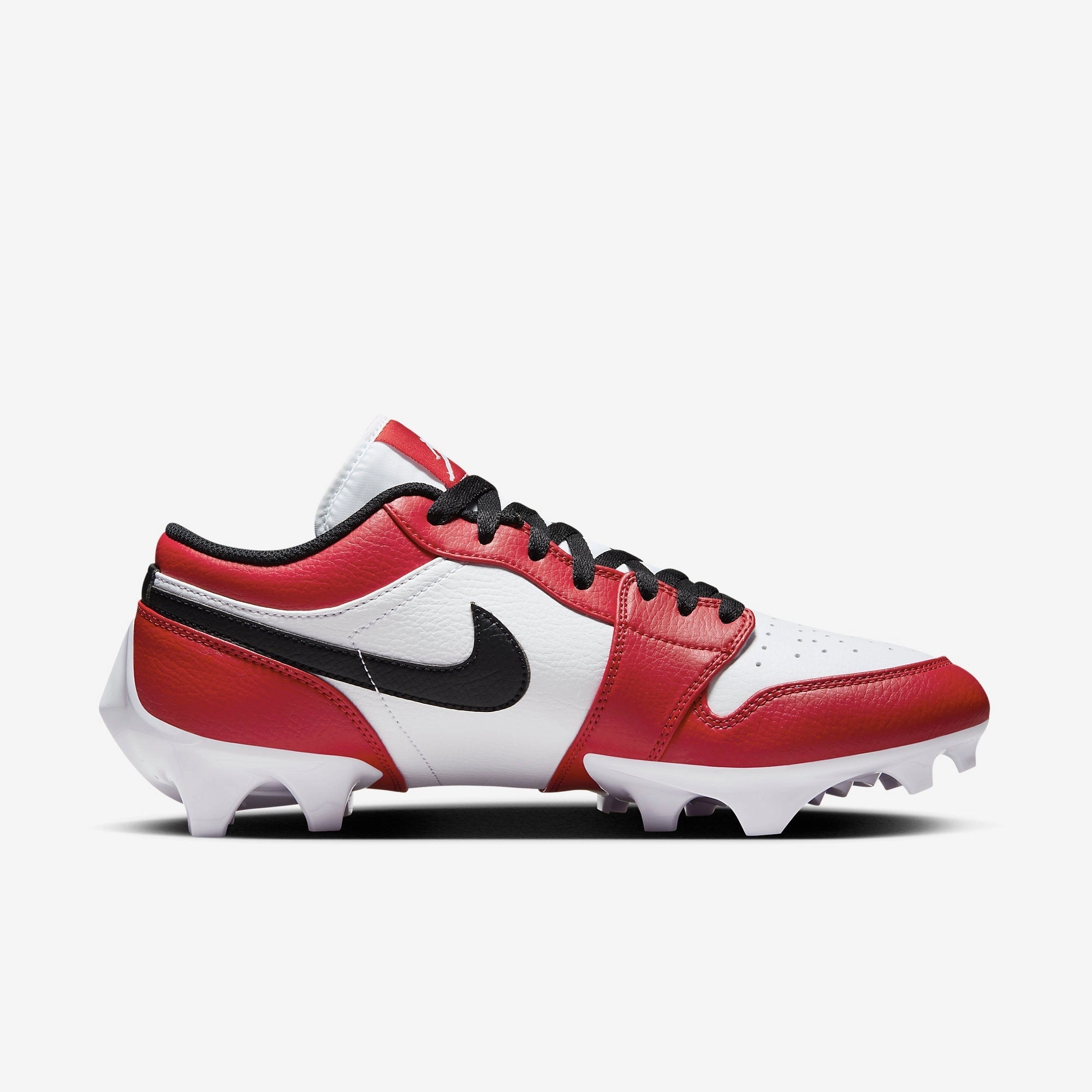 (Men's) Air Jordan 1 Low Cleat TD 'Chicago' (2023) FJ6245-106 Air Jordan 1 Timeless Heritage Shoes