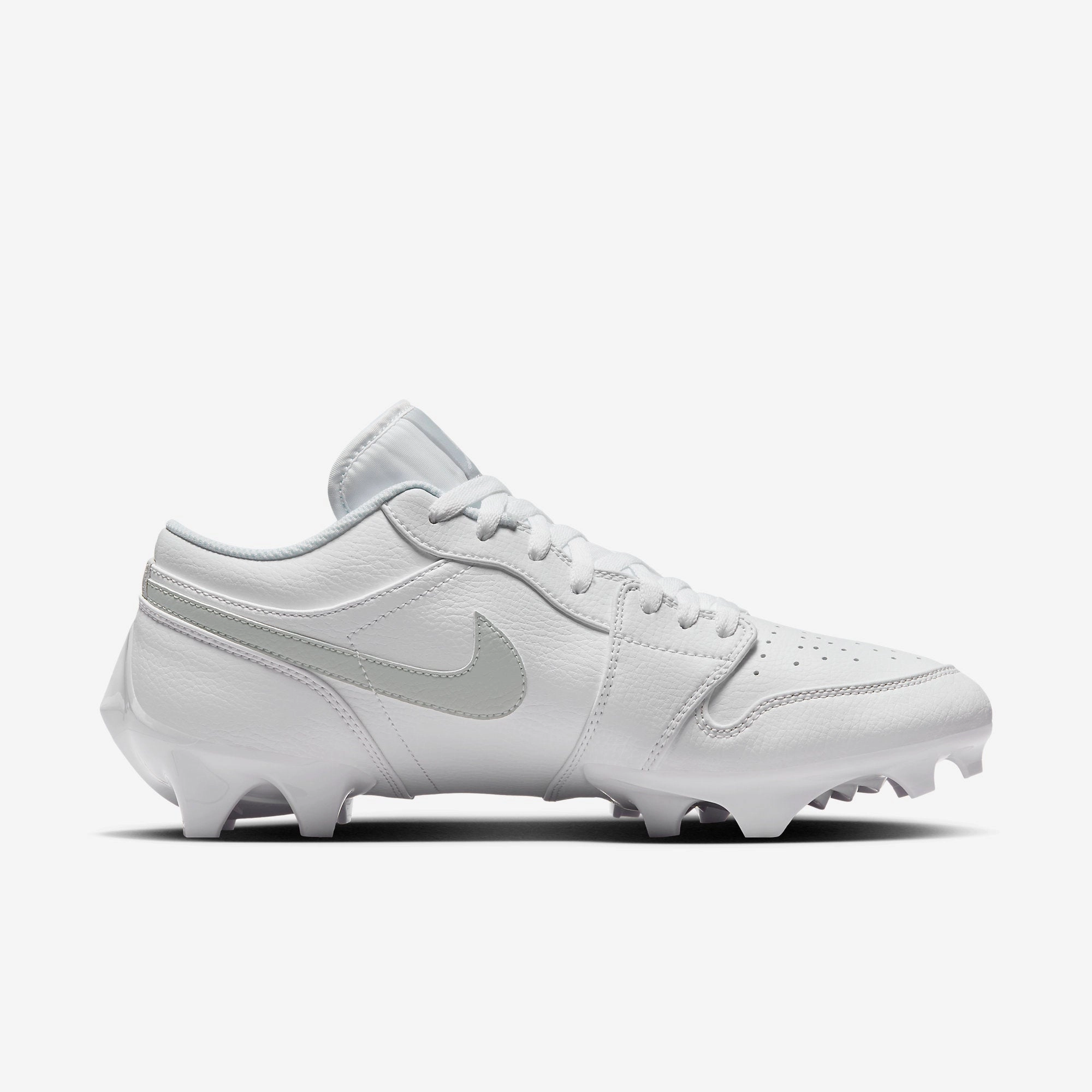 (Men's) Air Jordan 1 Low Cleat TD 'Grey Fog' (2023) FJ6245-101 Air Jordan 1 Timeless Heritage Shoes