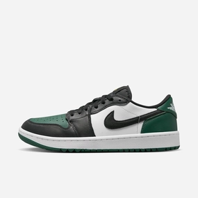 (Men's) Air Jordan 1 Low Golf 'Noble Green' (2023) DD9315-107 Iconic Air Jordan 1 shoes with bold accents