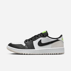 (Men's) Air Jordan 1 Low Golf 'Phantom Volt' (2023) DD9315-108 Iconic Air Jordan 1 shoes with bold accents