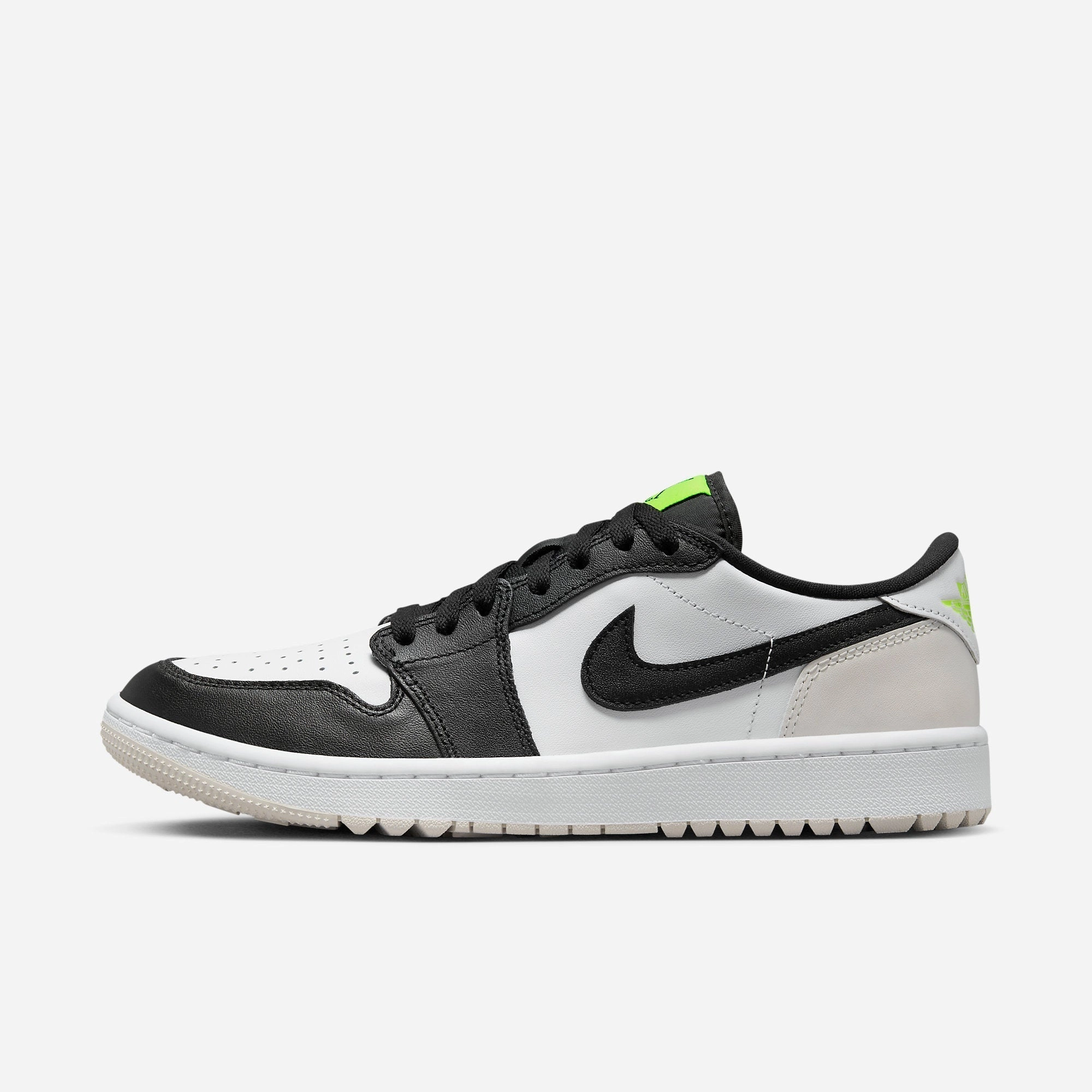 (Men's) Air Jordan 1 Low Golf 'Phantom Volt' (2023) DD9315-108 Iconic Air Jordan 1 shoes with bold accents