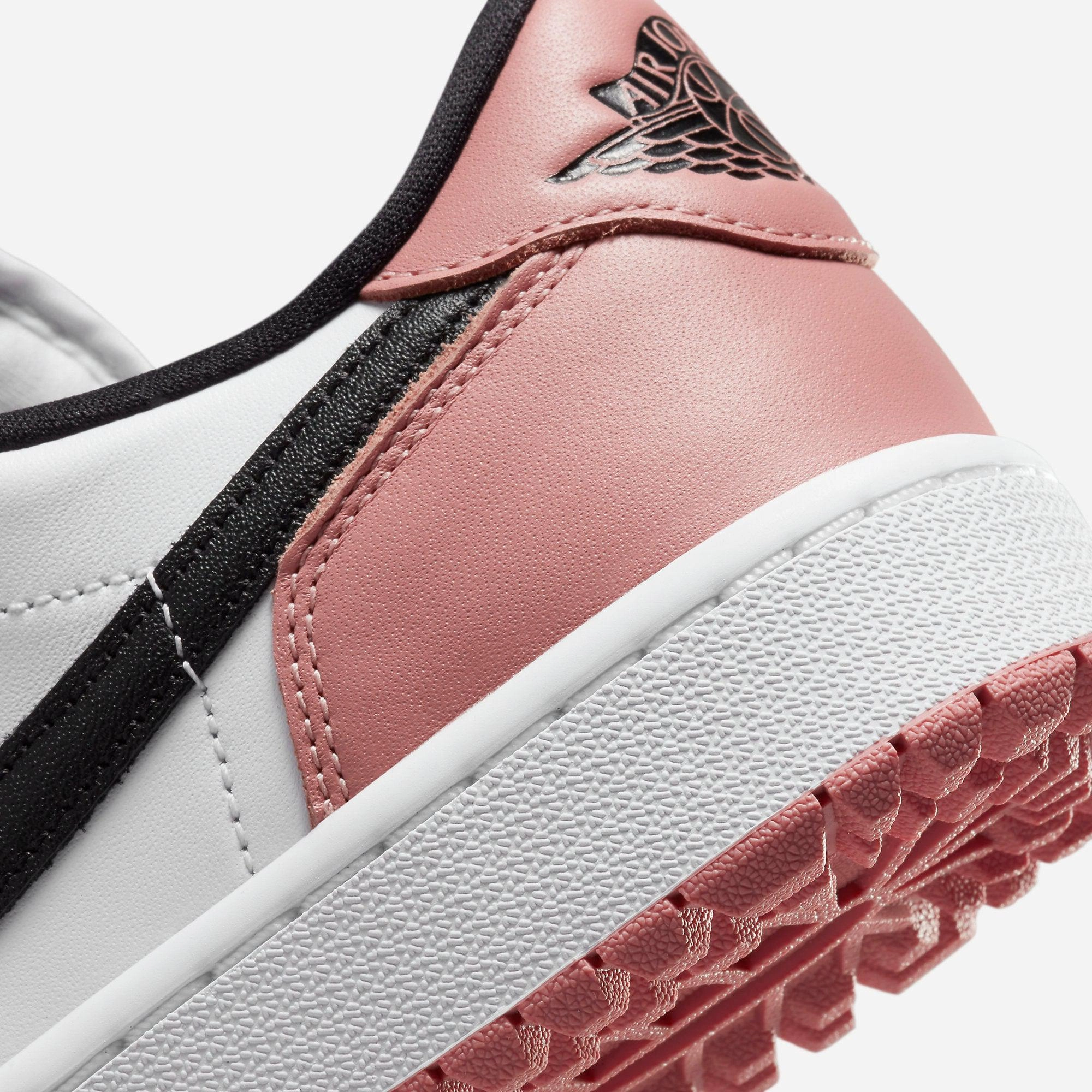 (Men's) Air Jordan 1 Low Golf 'Rust Pink' (2023) DD9315-106 Air Jordan 1 Timeless Heritage Shoes