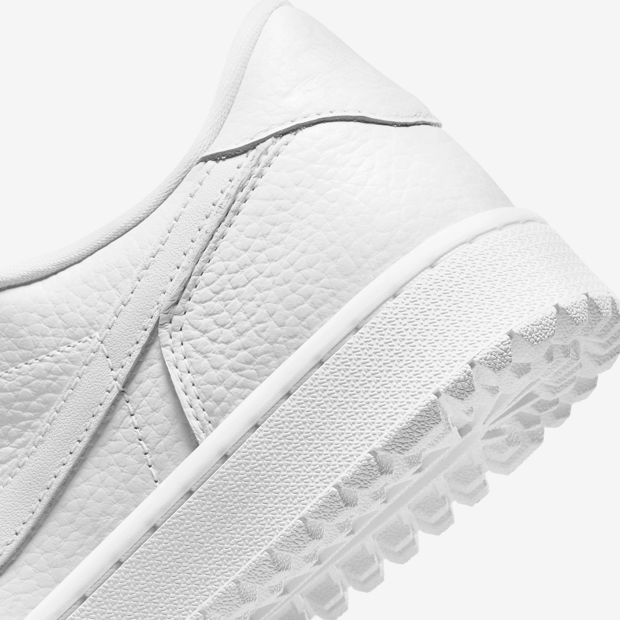 (Men's) Air Jordan 1 Low Golf 'Triple White' (2022) DD9315-101 Air Jordan 1 Timeless Heritage Shoes