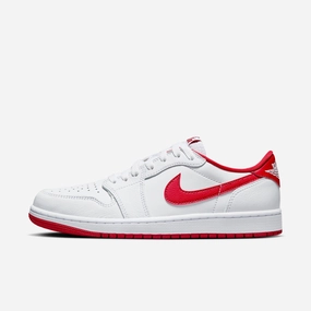 (Men's) Air Jordan 1 Low OG 'Metallic Red' (2023) CZ0790-161 Iconic Air Jordan 1 shoes with bold accents